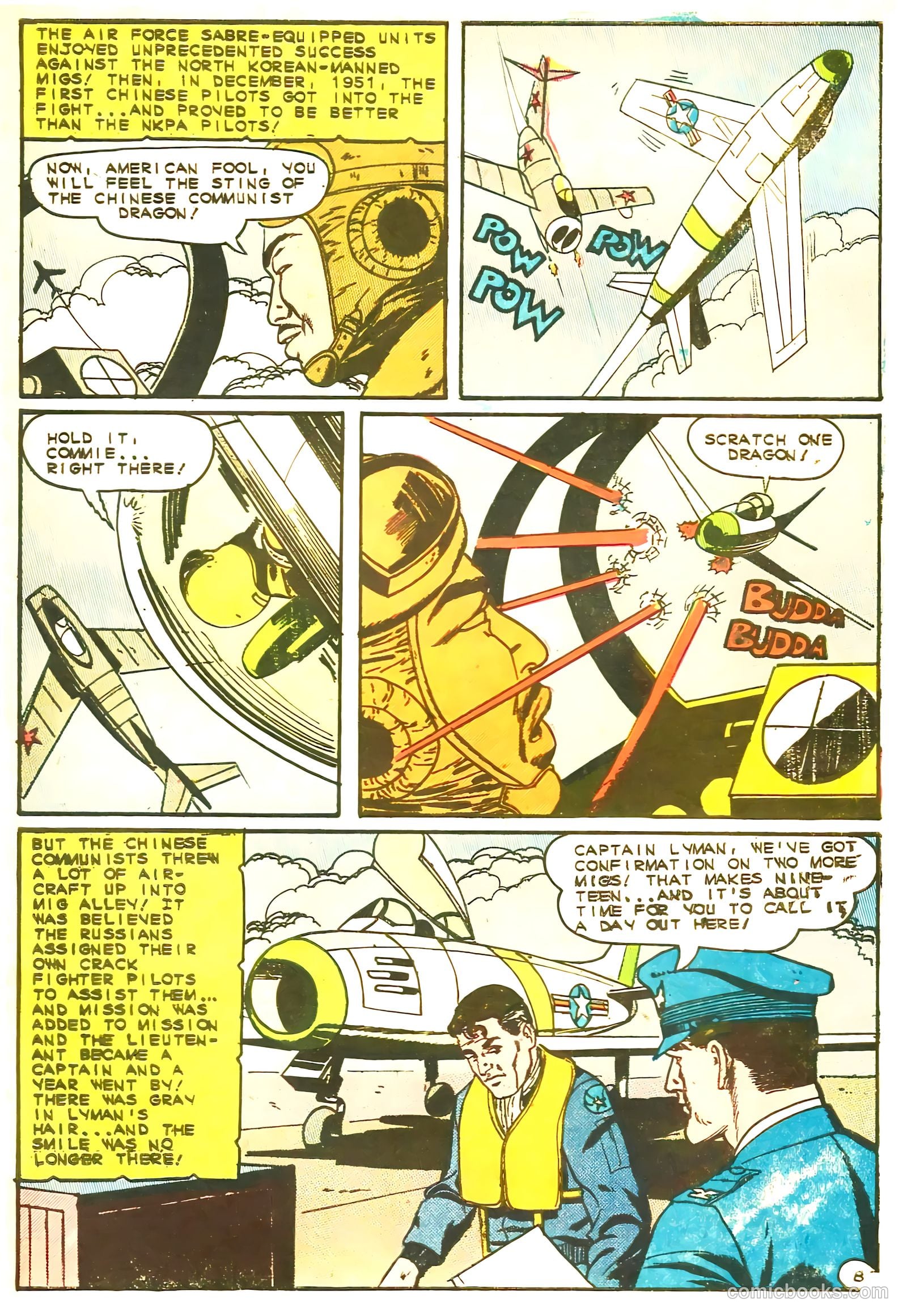 Fightin' Air Force #51 (1965) — page 31 of 36