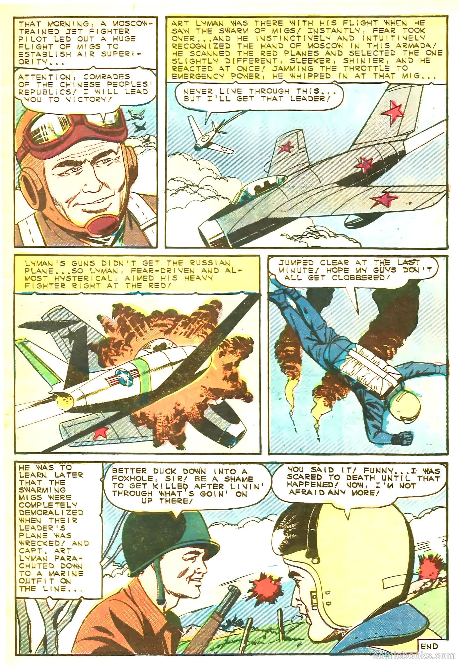 Fightin' Air Force #51 (1965) — page 33 of 36