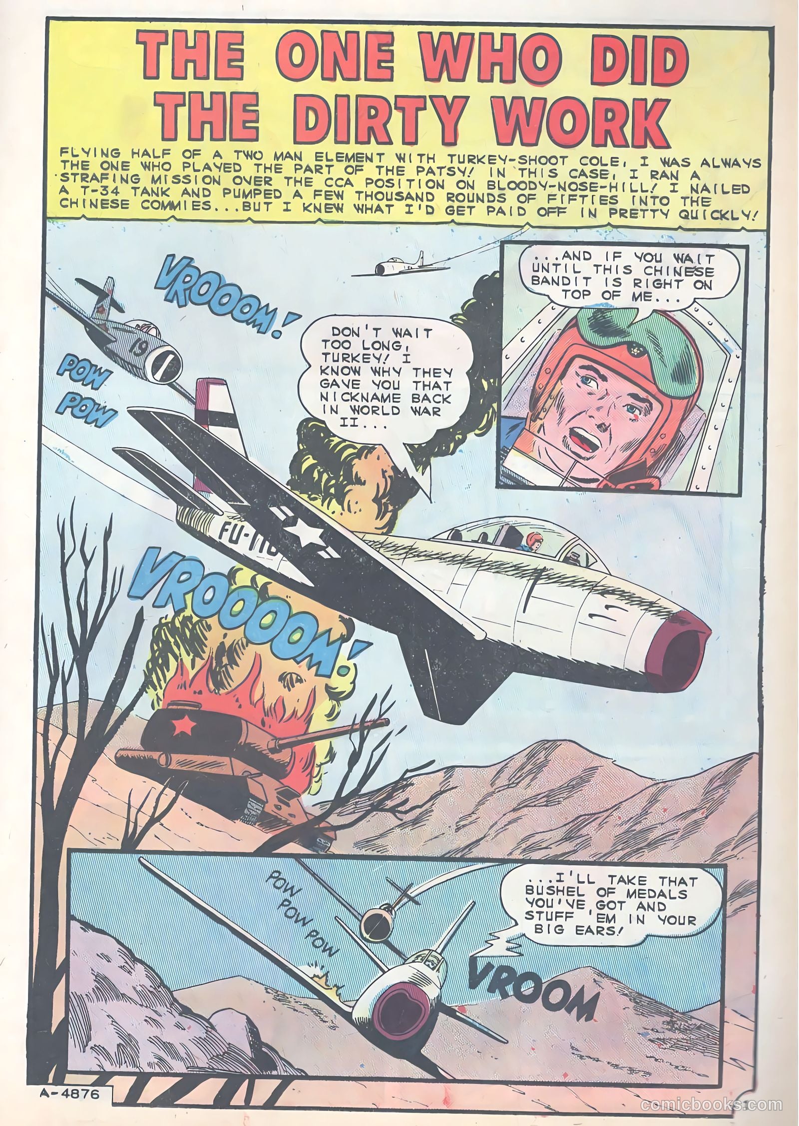 Fightin' Air Force #52 (1965) — page 25 of 36