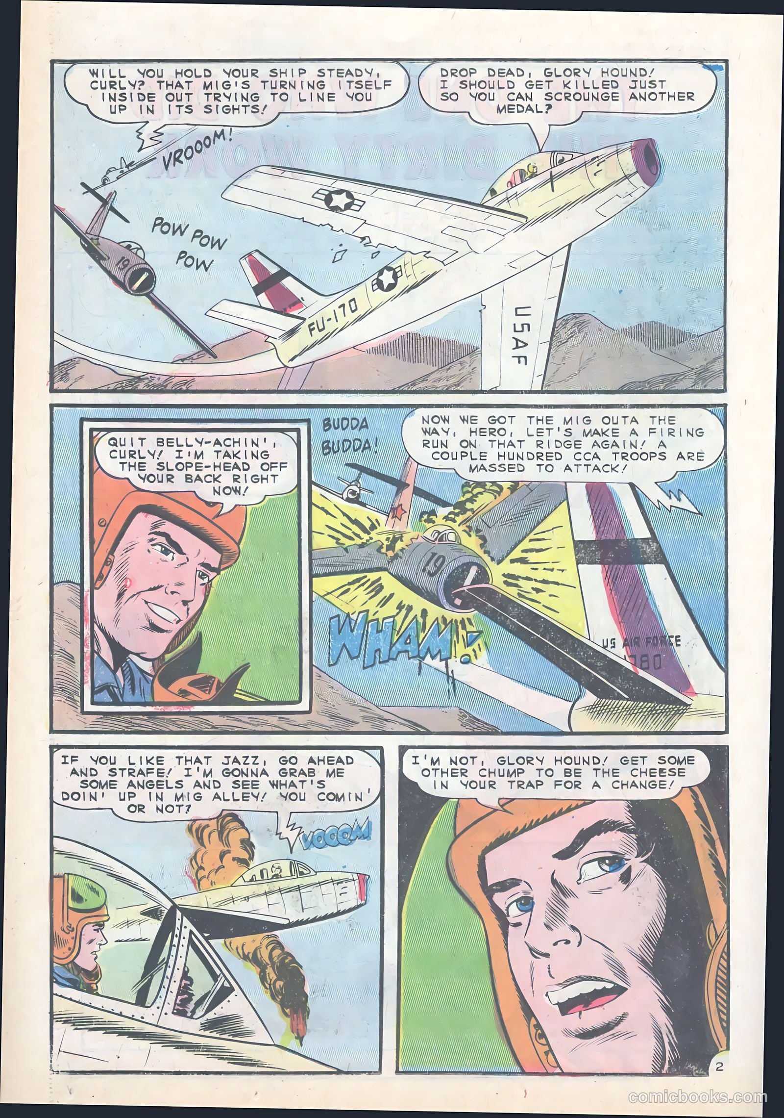 Fightin' Air Force #52 (1965) — page 26 of 36