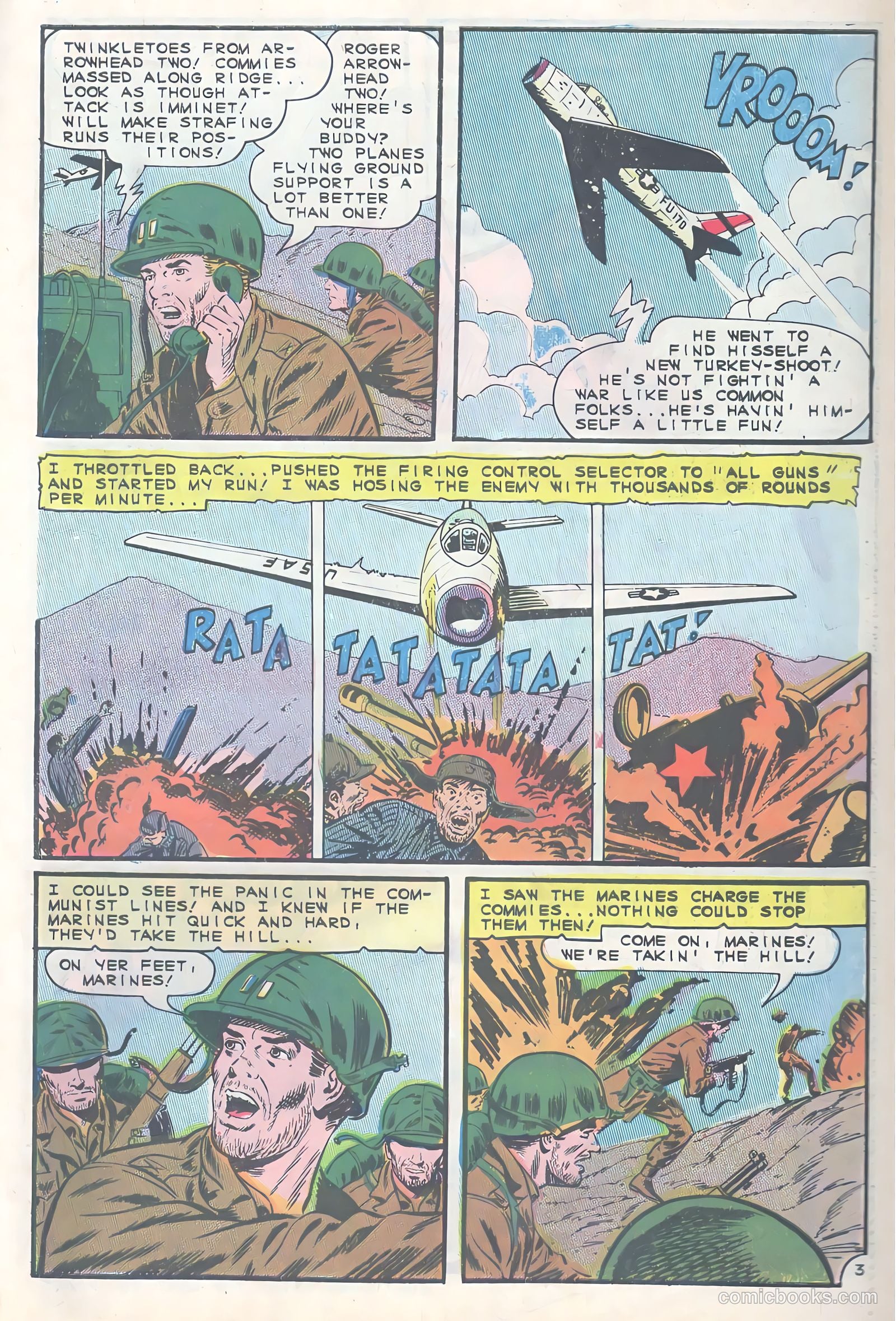 Fightin' Air Force #52 (1965) — page 27 of 36