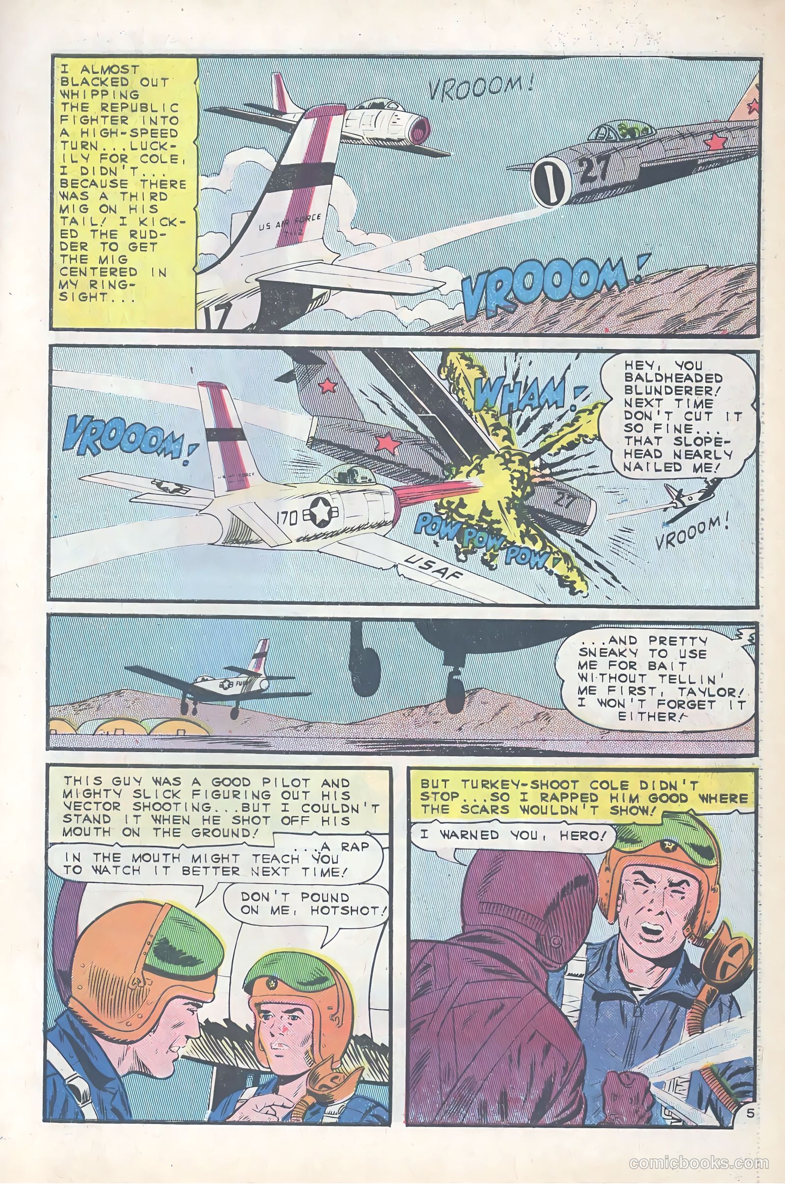 Fightin' Air Force #52 (1965) — page 31 of 36