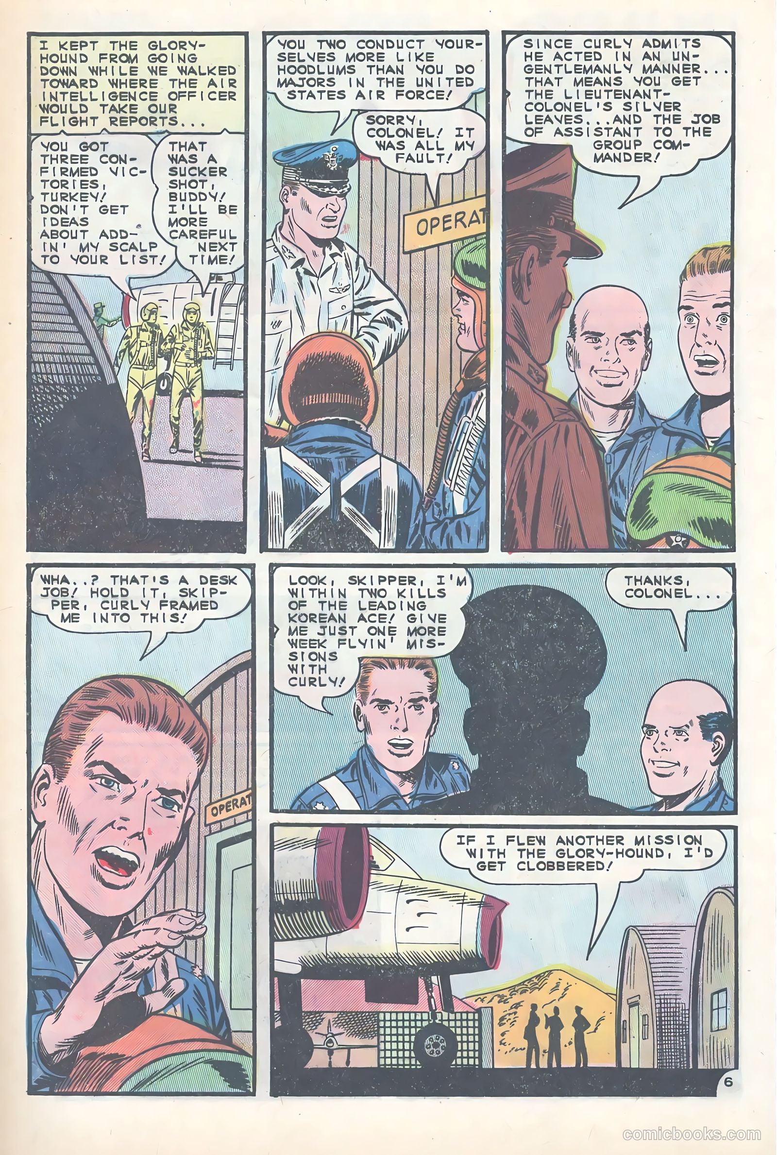Fightin' Air Force #52 (1965) — page 32 of 36