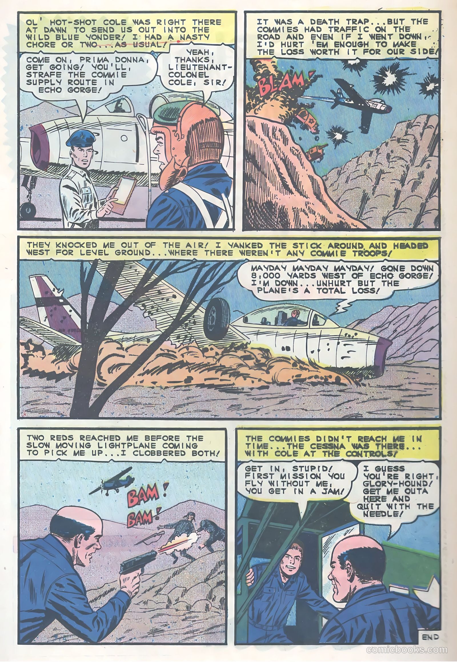 Fightin' Air Force #52 (1965) — page 33 of 36