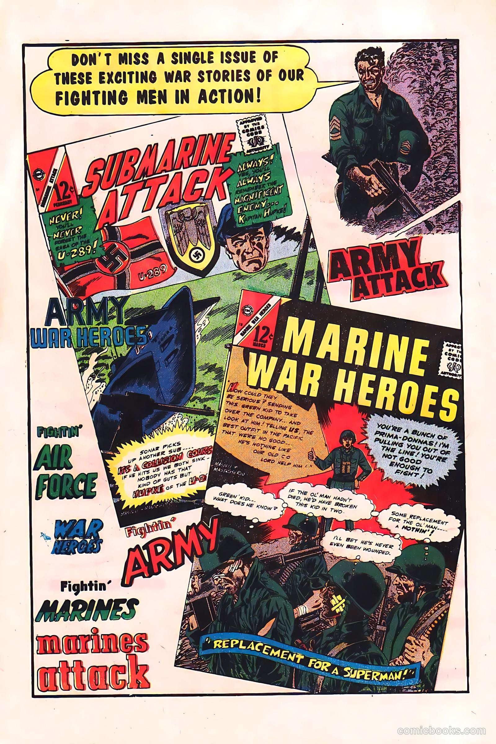 Fightin' Air Force #53 (1966) — page 8 of 36