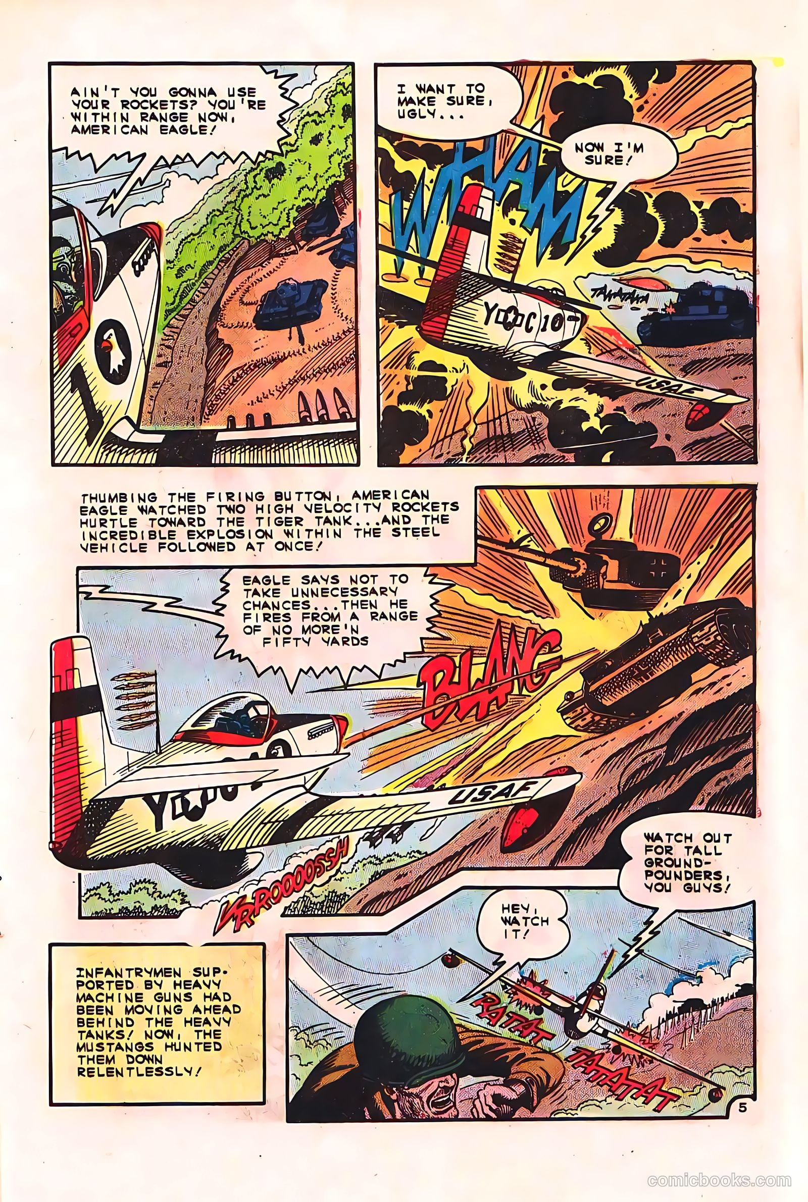 Fightin' Air Force #53 (1966) — page 9 of 36