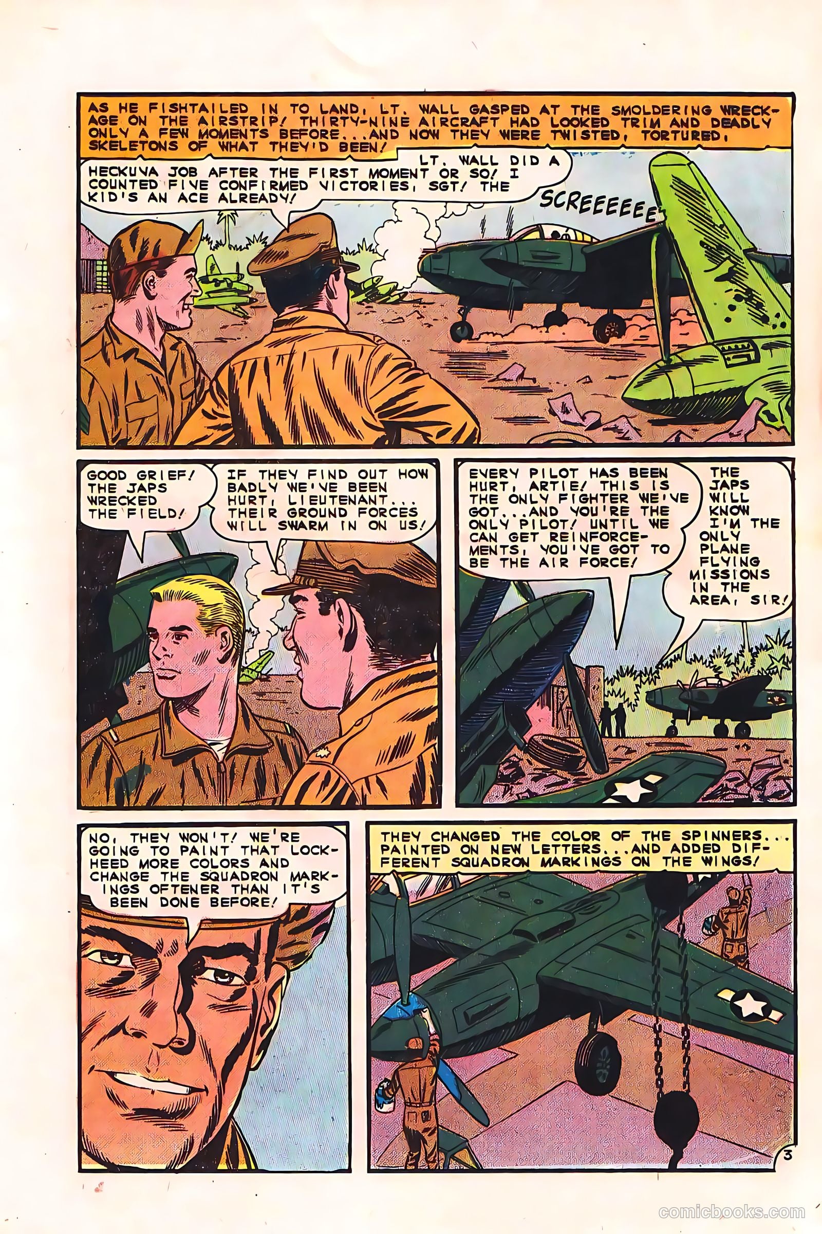 Fightin' Air Force #53 (1966) — page 17 of 36