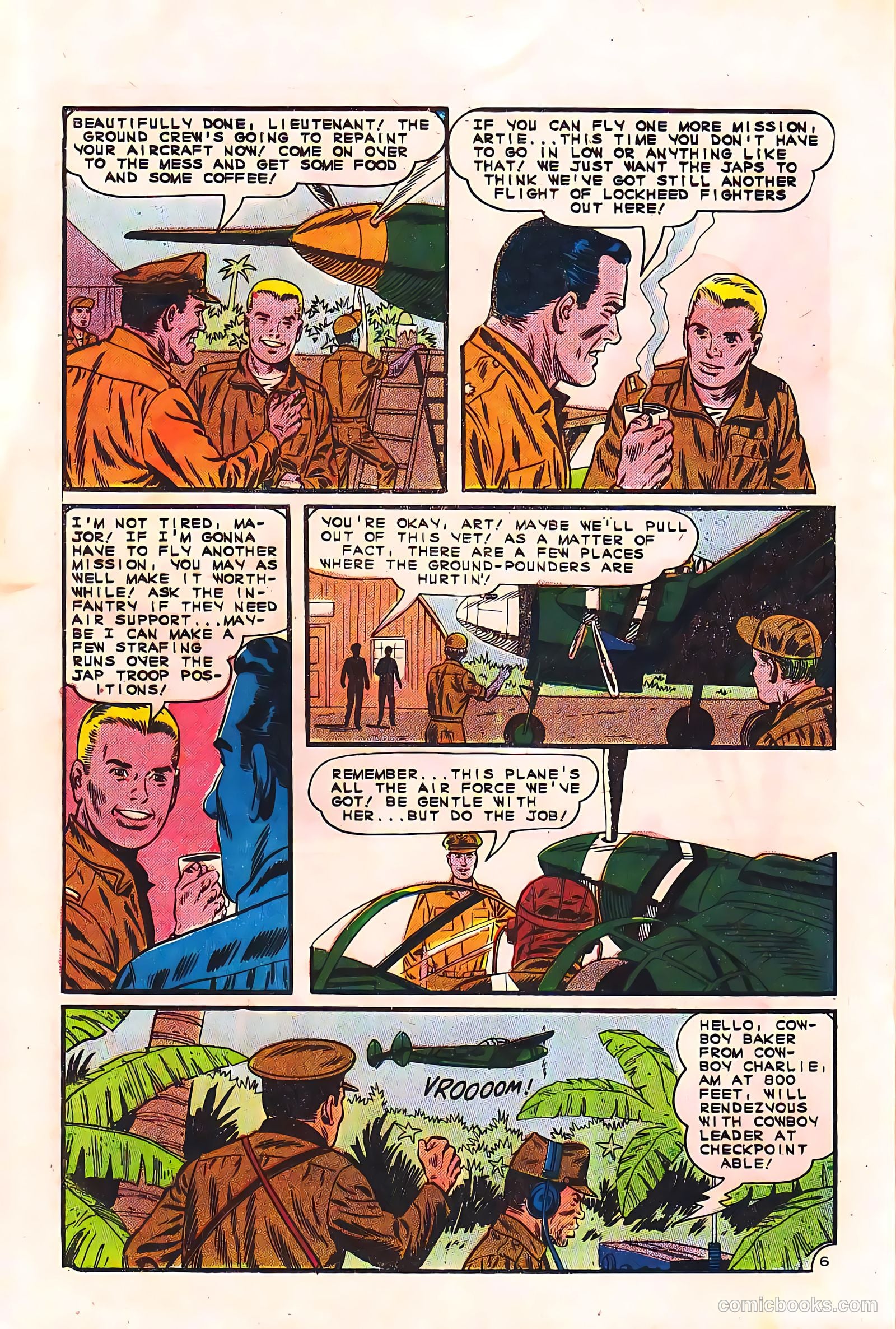 Fightin' Air Force #53 (1966) — page 20 of 36