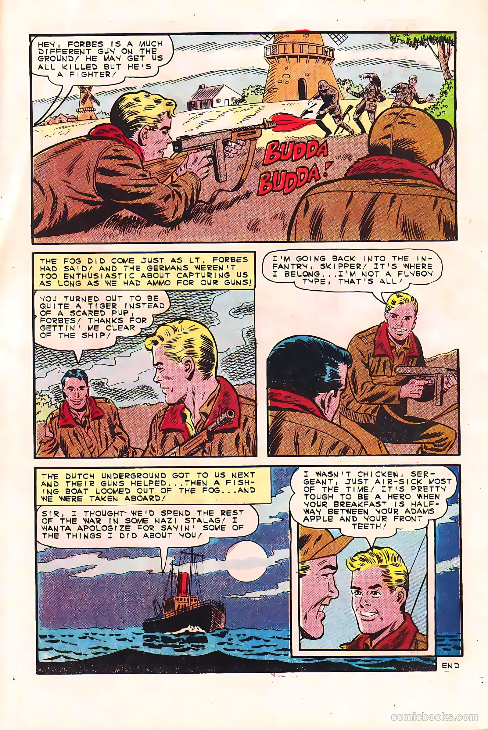 Fightin' Air Force #53 (1966) — page 32 of 36