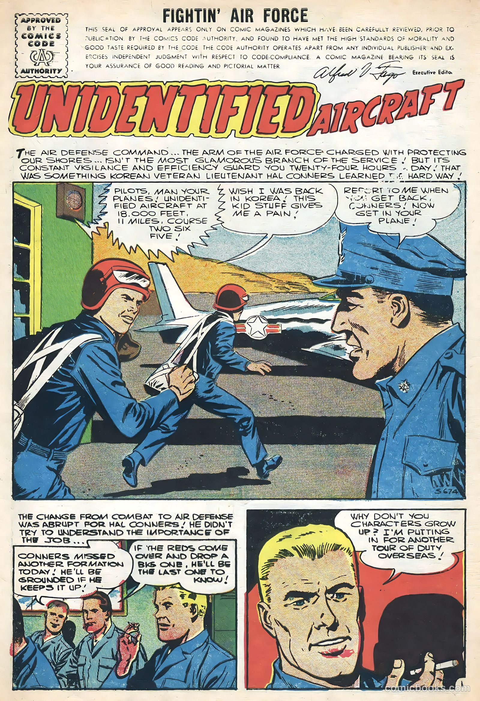 Fightin' Air Force #6 (1957) — page 3 of 36