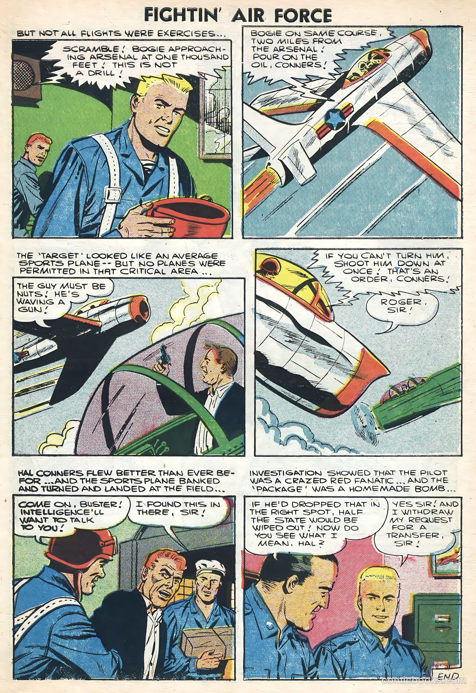 Fightin' Air Force #6 (1957) — page 7 of 36