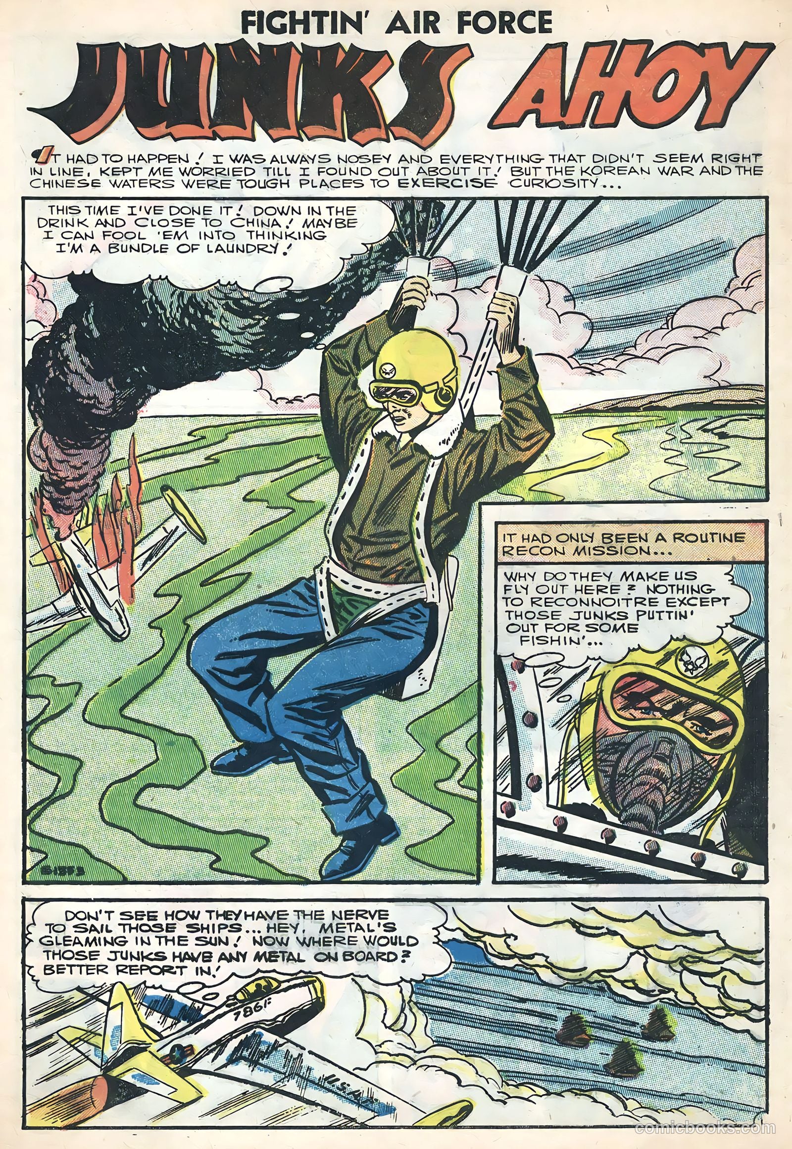 Fightin' Air Force #6 (1957) — page 8 of 36