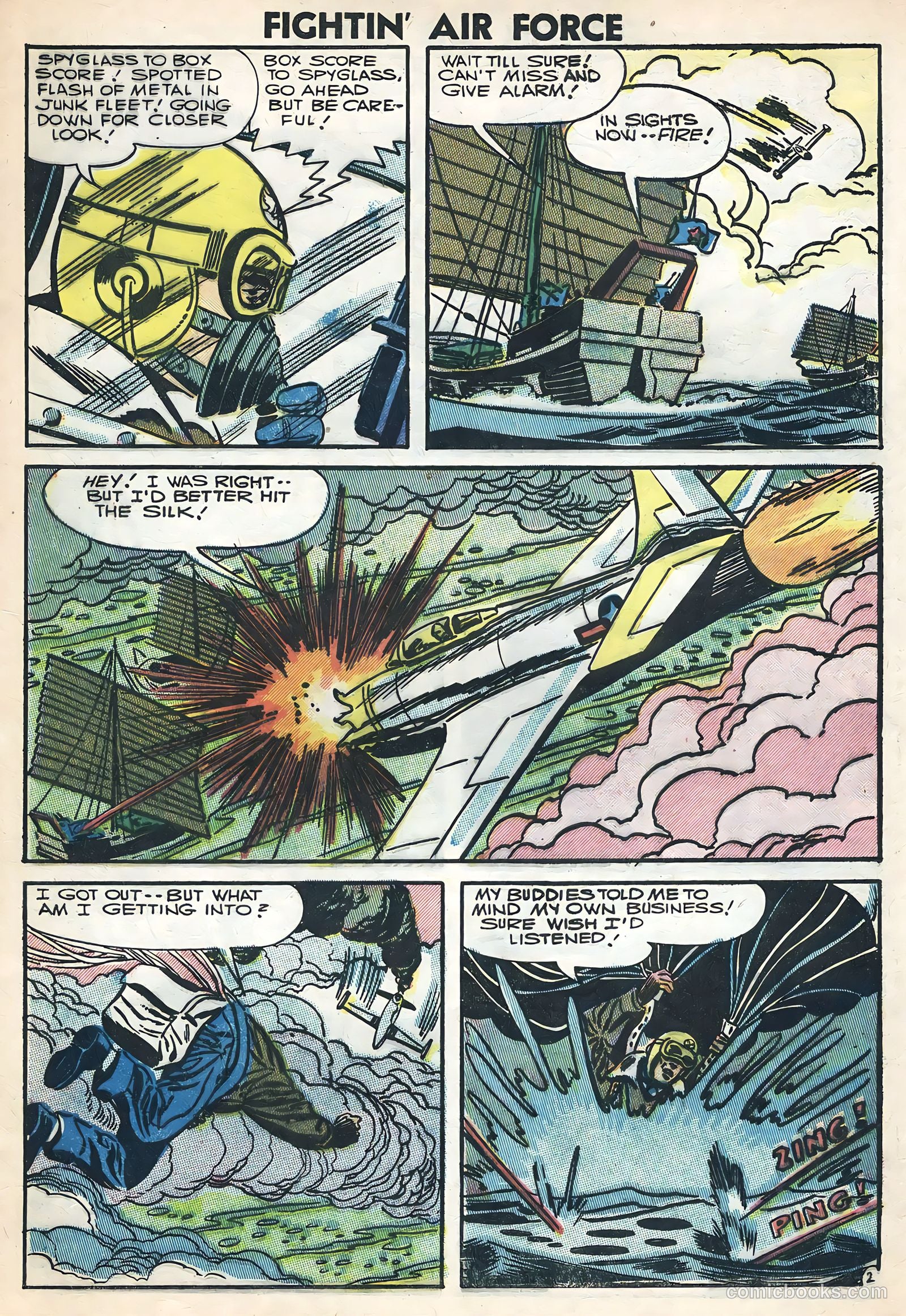 Fightin' Air Force #6 (1957) — page 9 of 36