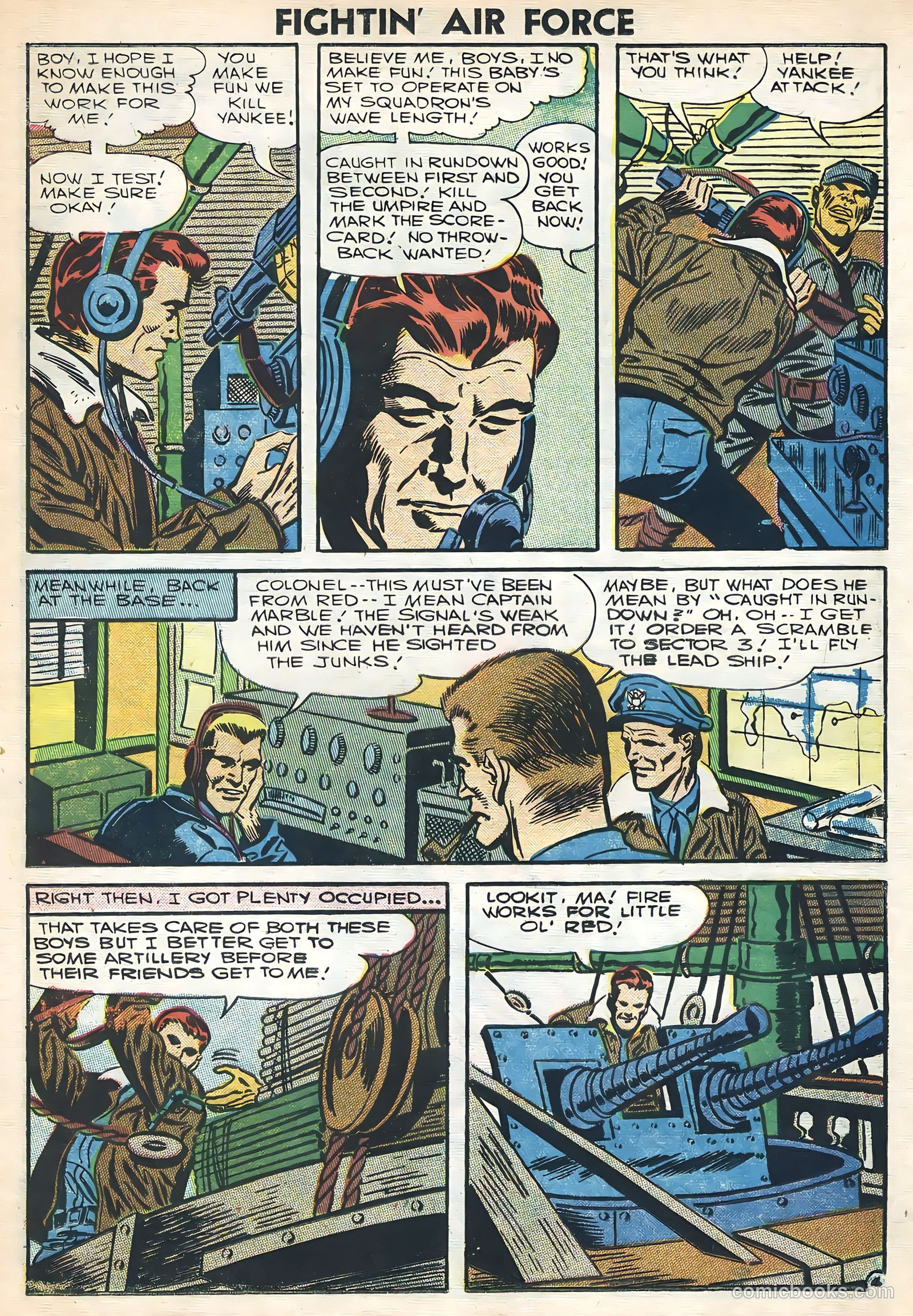 Fightin' Air Force #6 (1957) — page 11 of 36