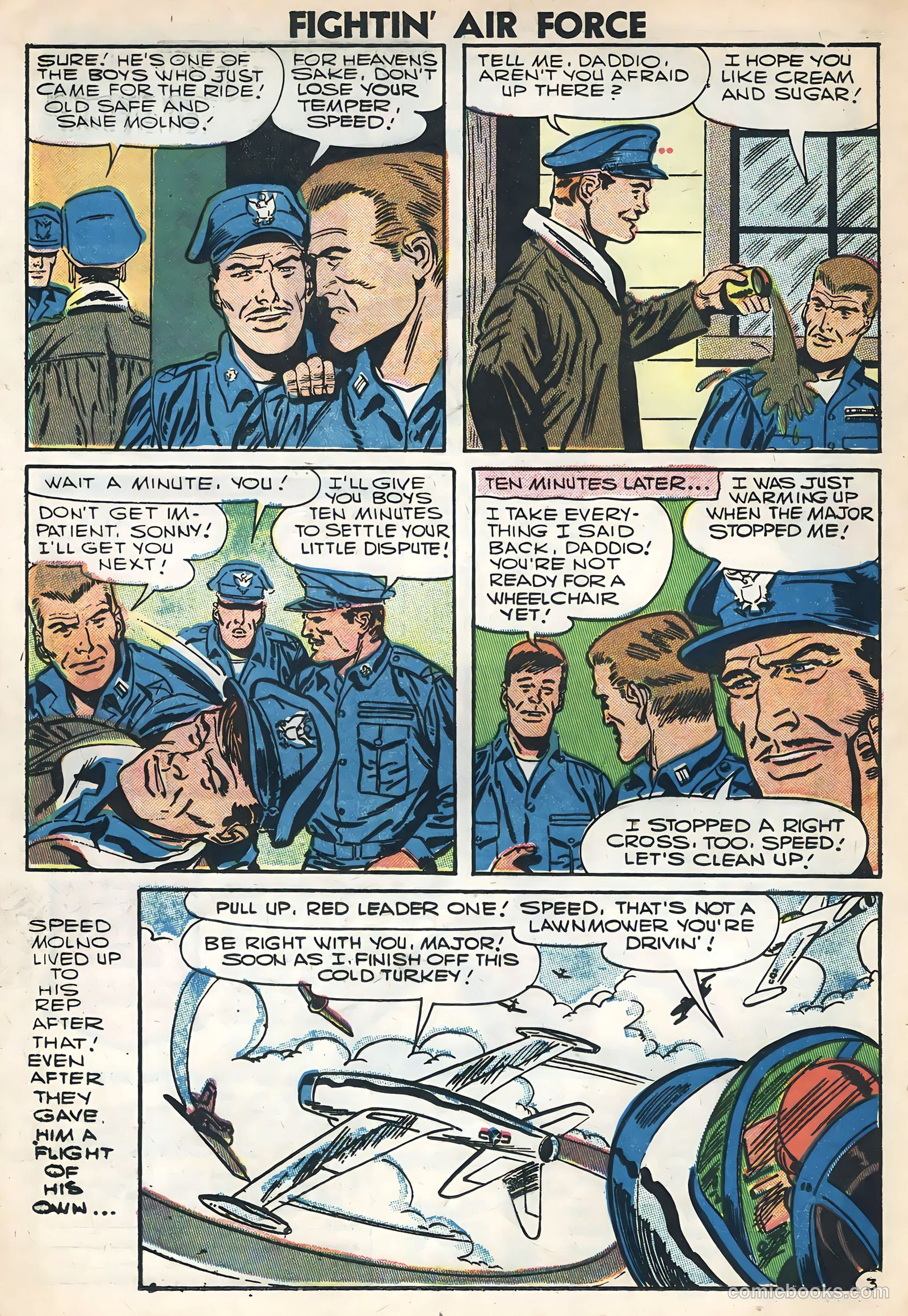 Fightin' Air Force #6 (1957) — page 16 of 36