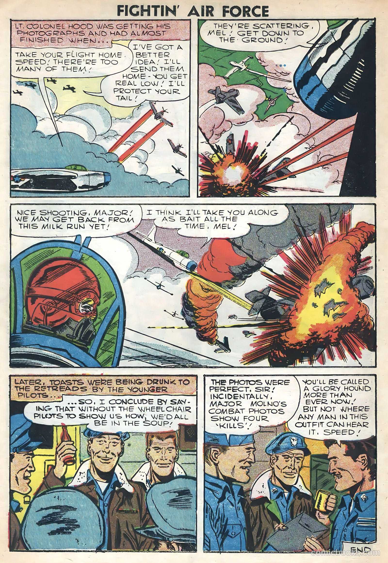 Fightin' Air Force #6 (1957) — page 18 of 36