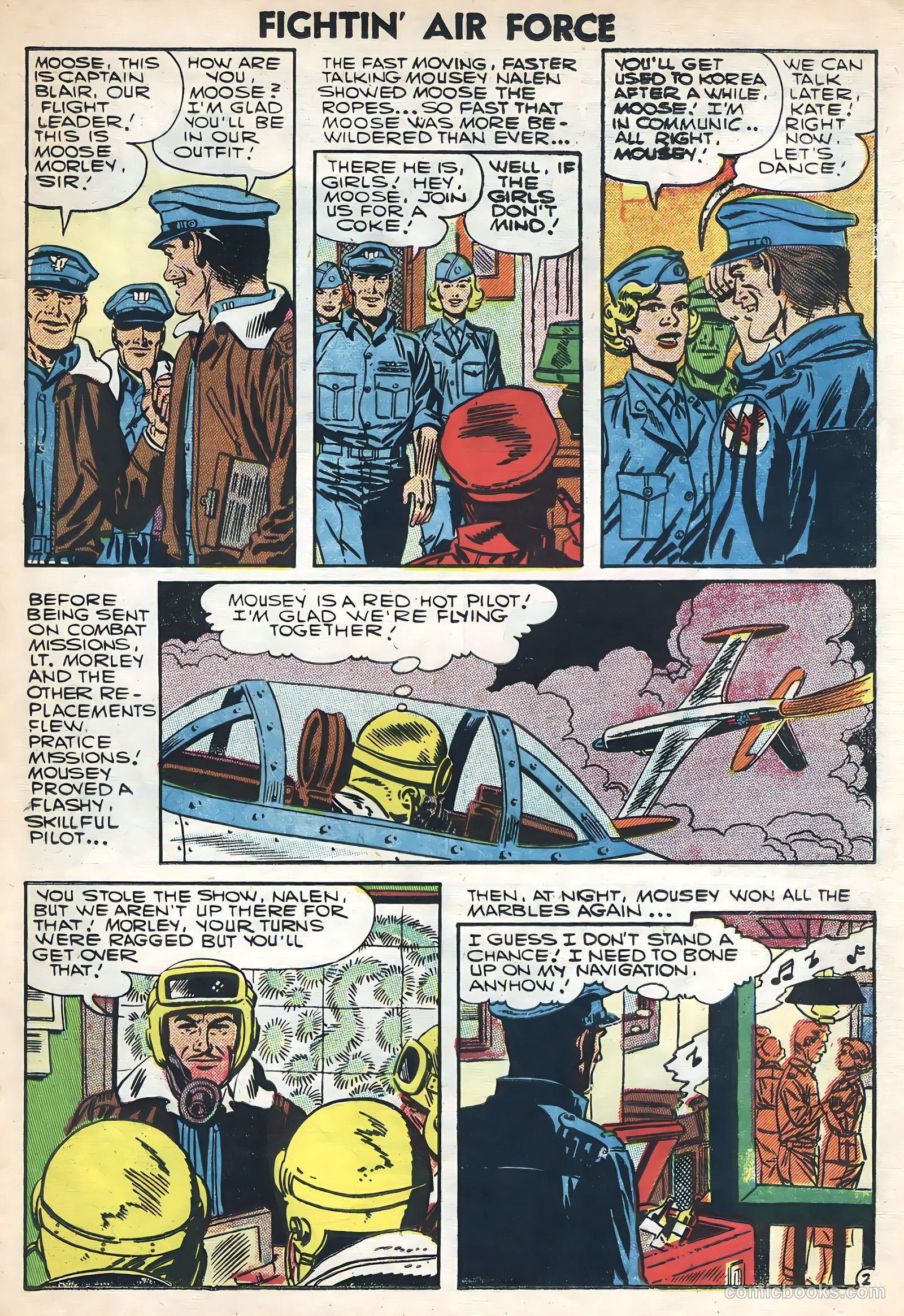 Fightin' Air Force #6 (1957) — page 23 of 36