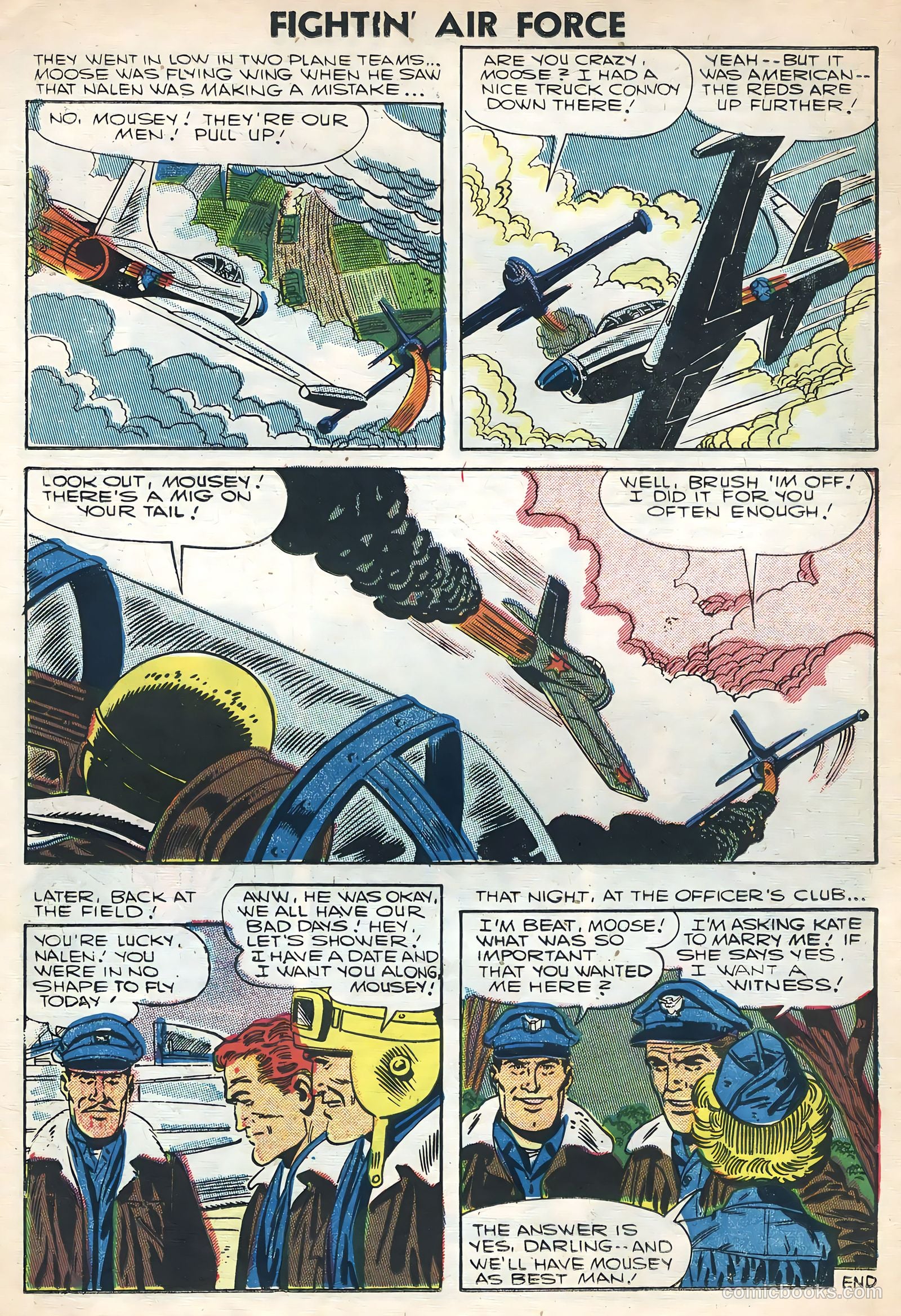 Fightin' Air Force #6 (1957) — page 26 of 36