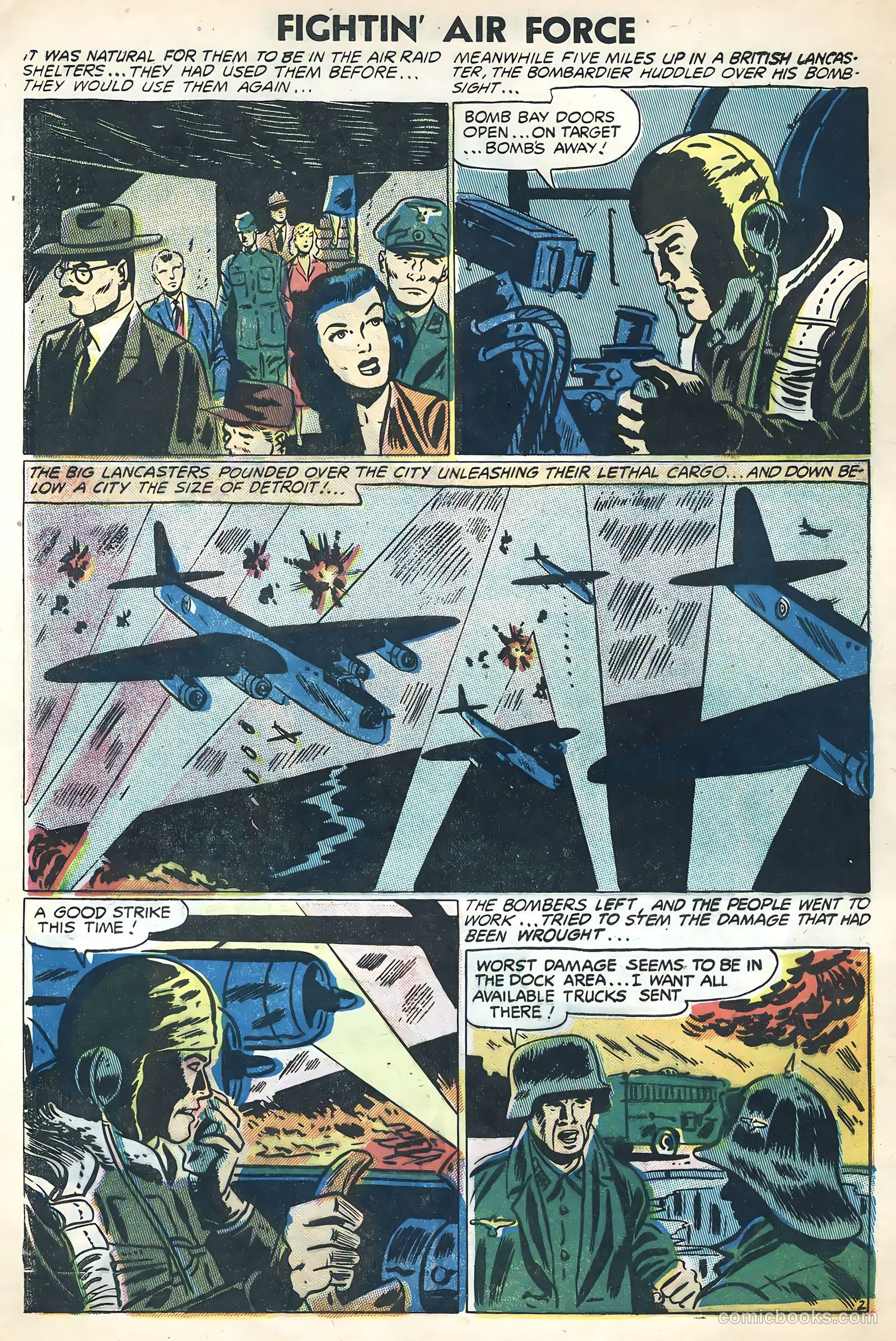 Fightin' Air Force #6 (1957) — page 28 of 36