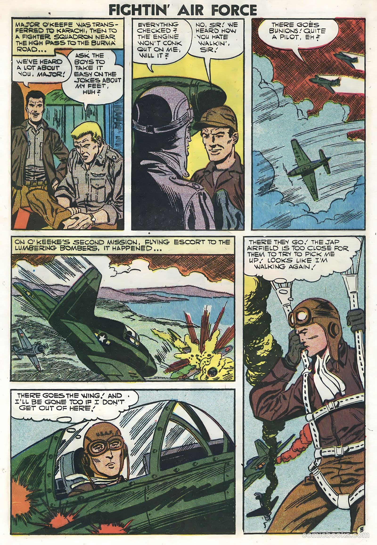 Fightin' Air Force #7 (1957) — page 8 of 36
