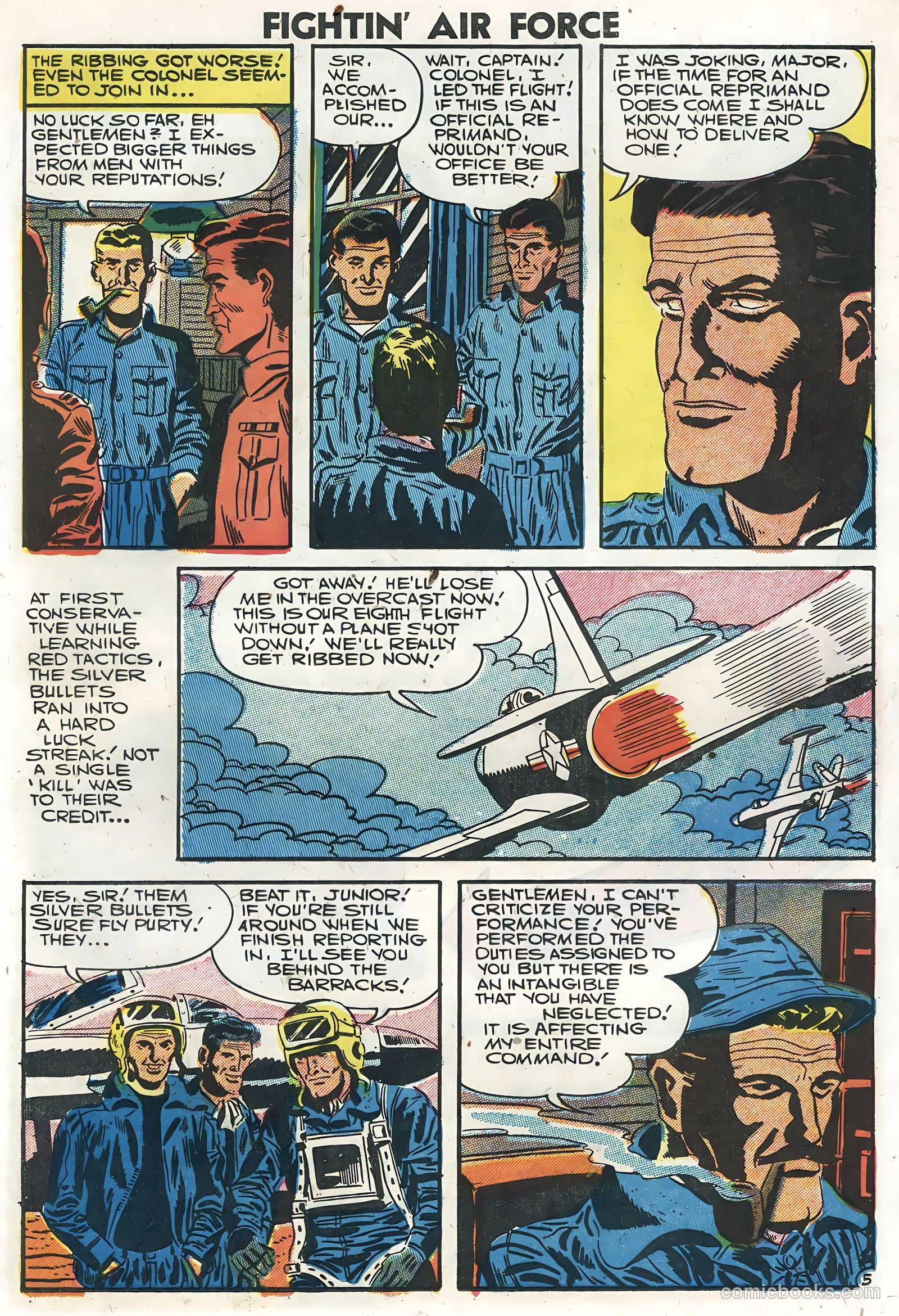 Fightin' Air Force #7 (1957) — page 16 of 36