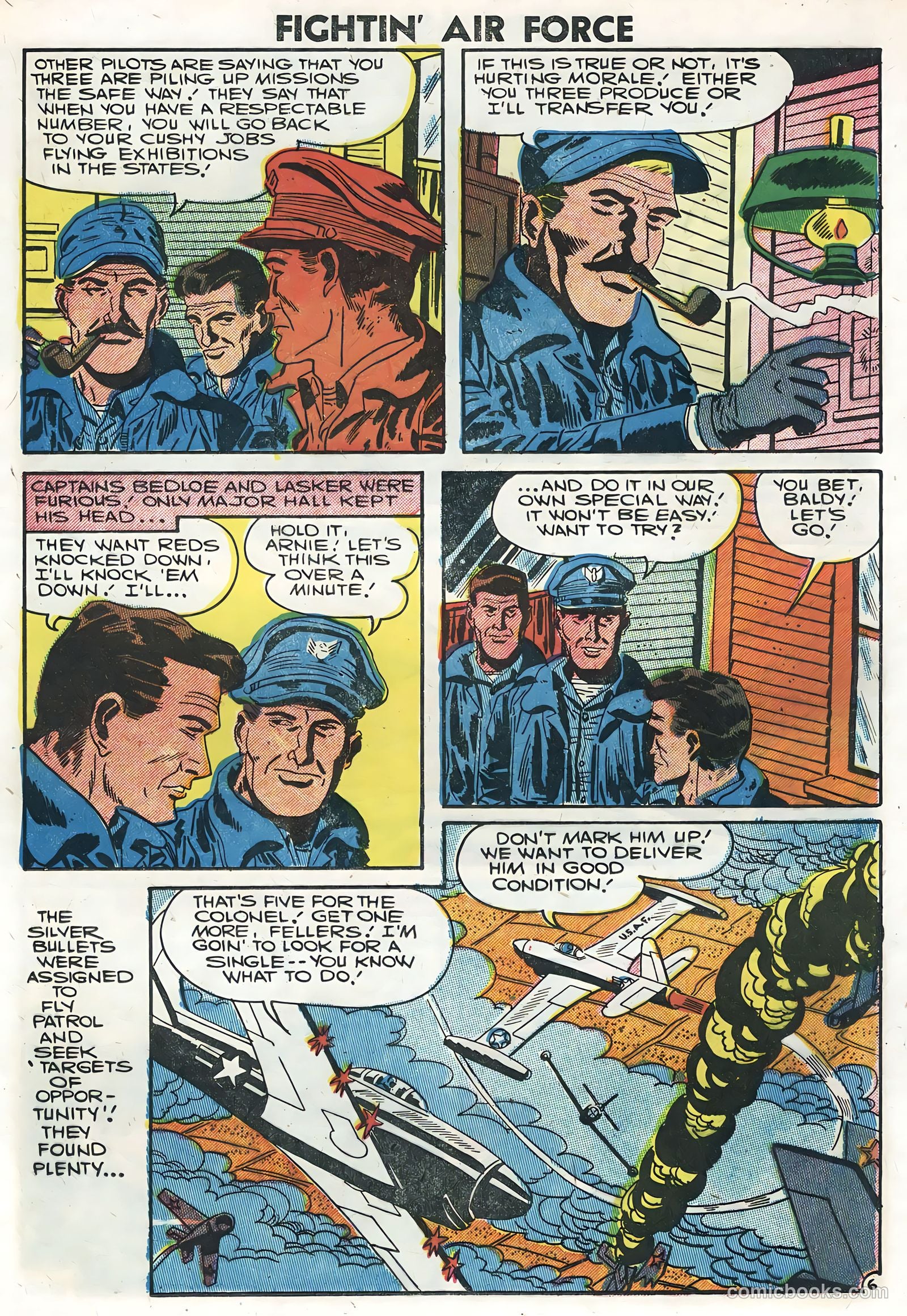 Fightin' Air Force #7 (1957) — page 17 of 36