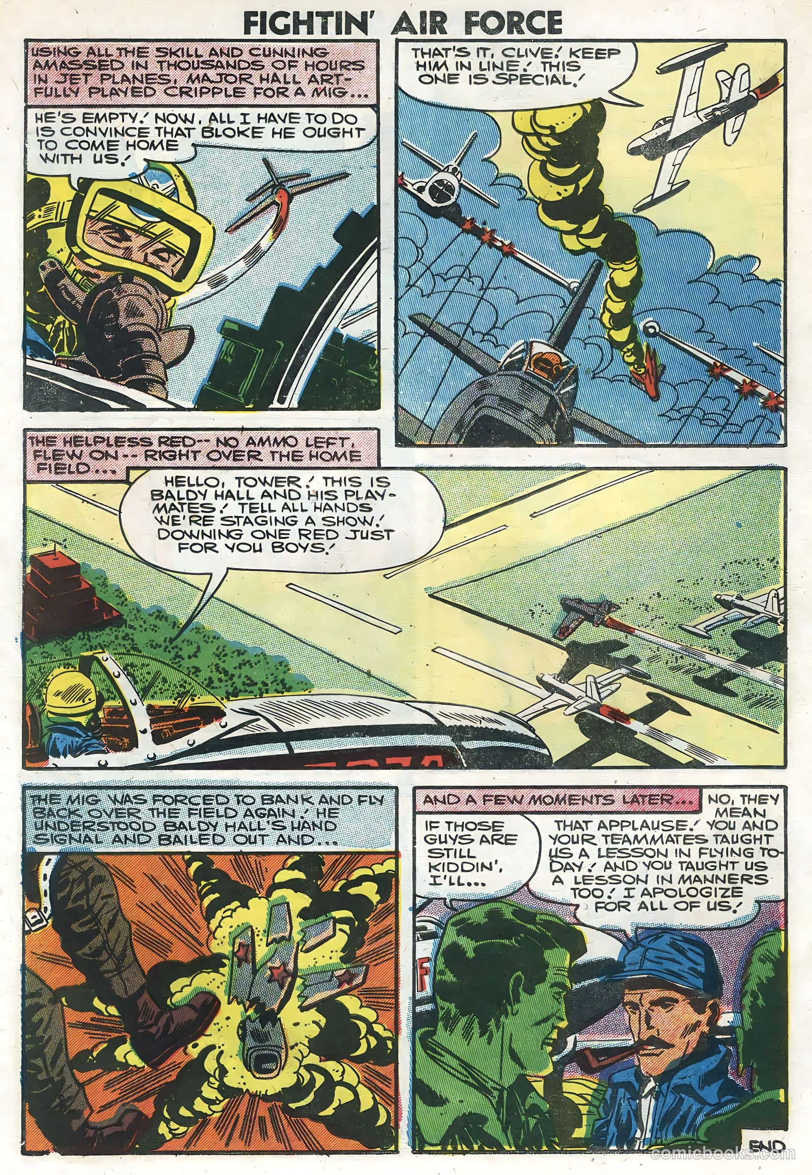Fightin' Air Force #7 (1957) — page 18 of 36