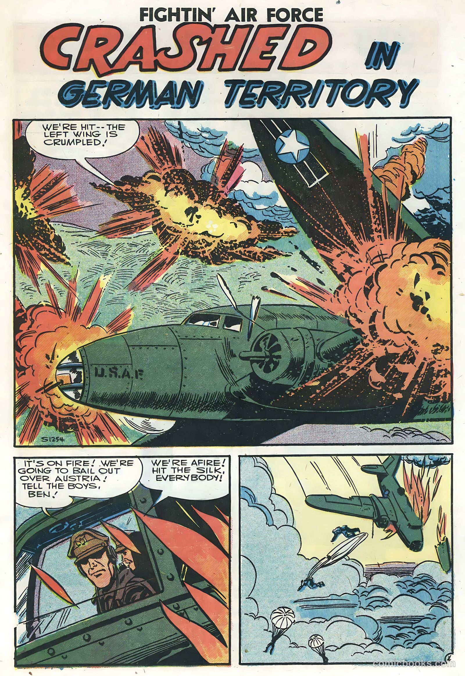 Fightin' Air Force #7 (1957) — page 21 of 36