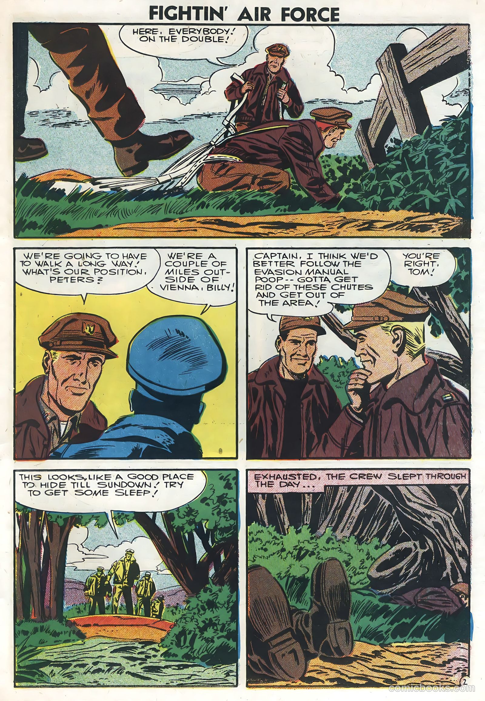 Fightin' Air Force #7 (1957) — page 23 of 36