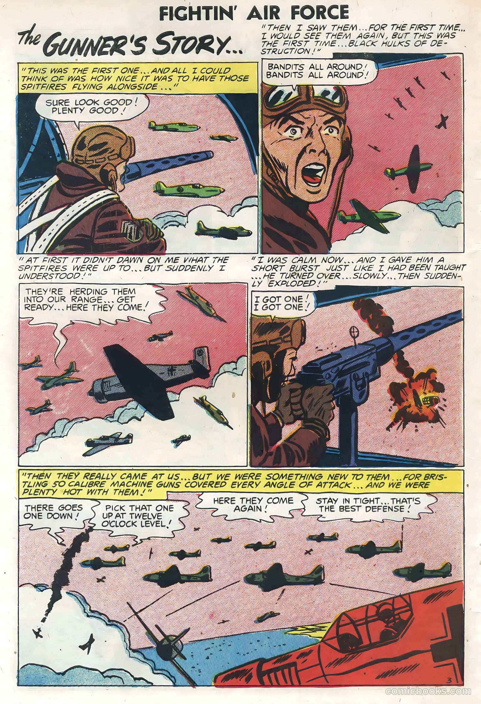 Fightin' Air Force #7 (1957) — page 30 of 36