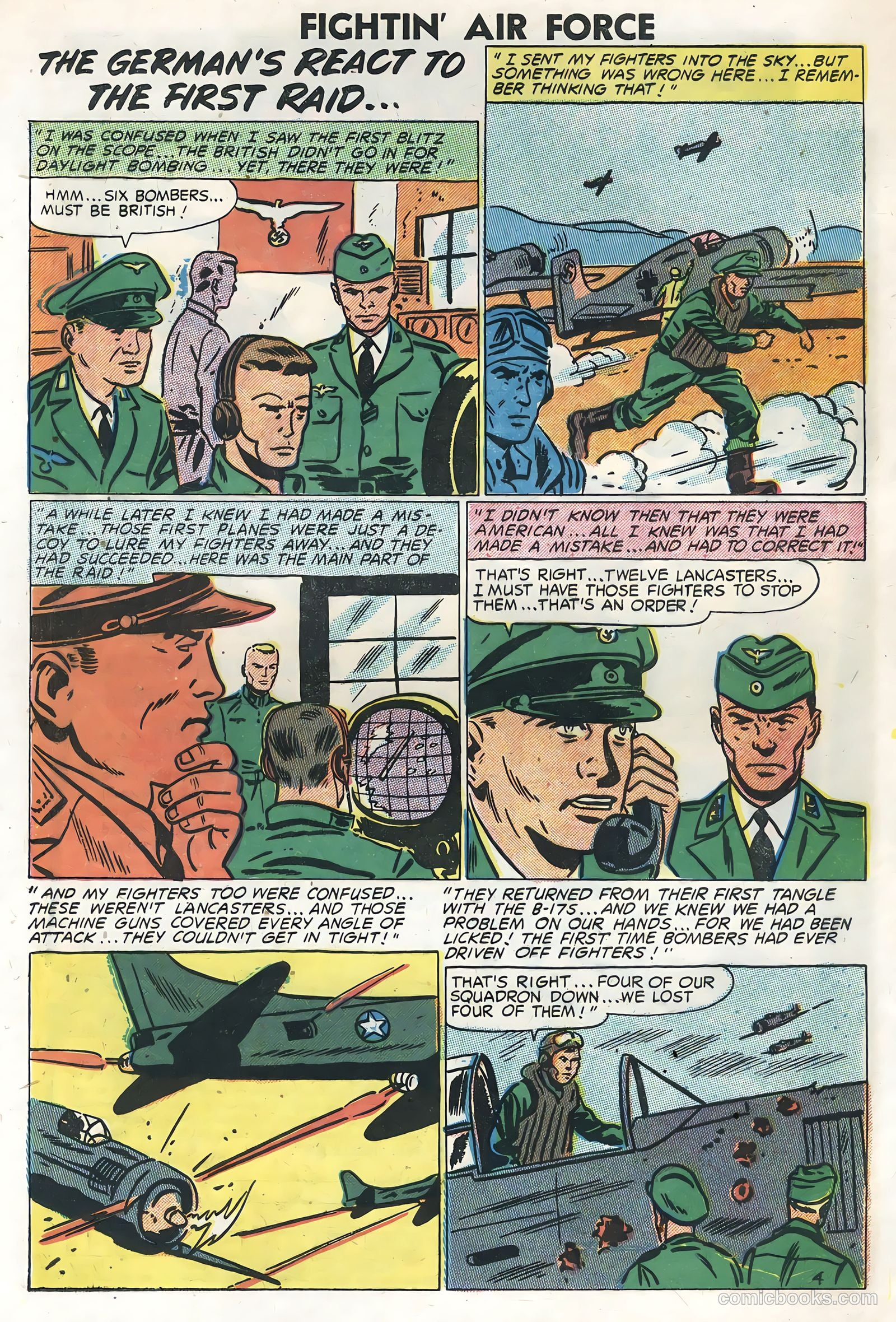 Fightin' Air Force #7 (1957) — page 32 of 36