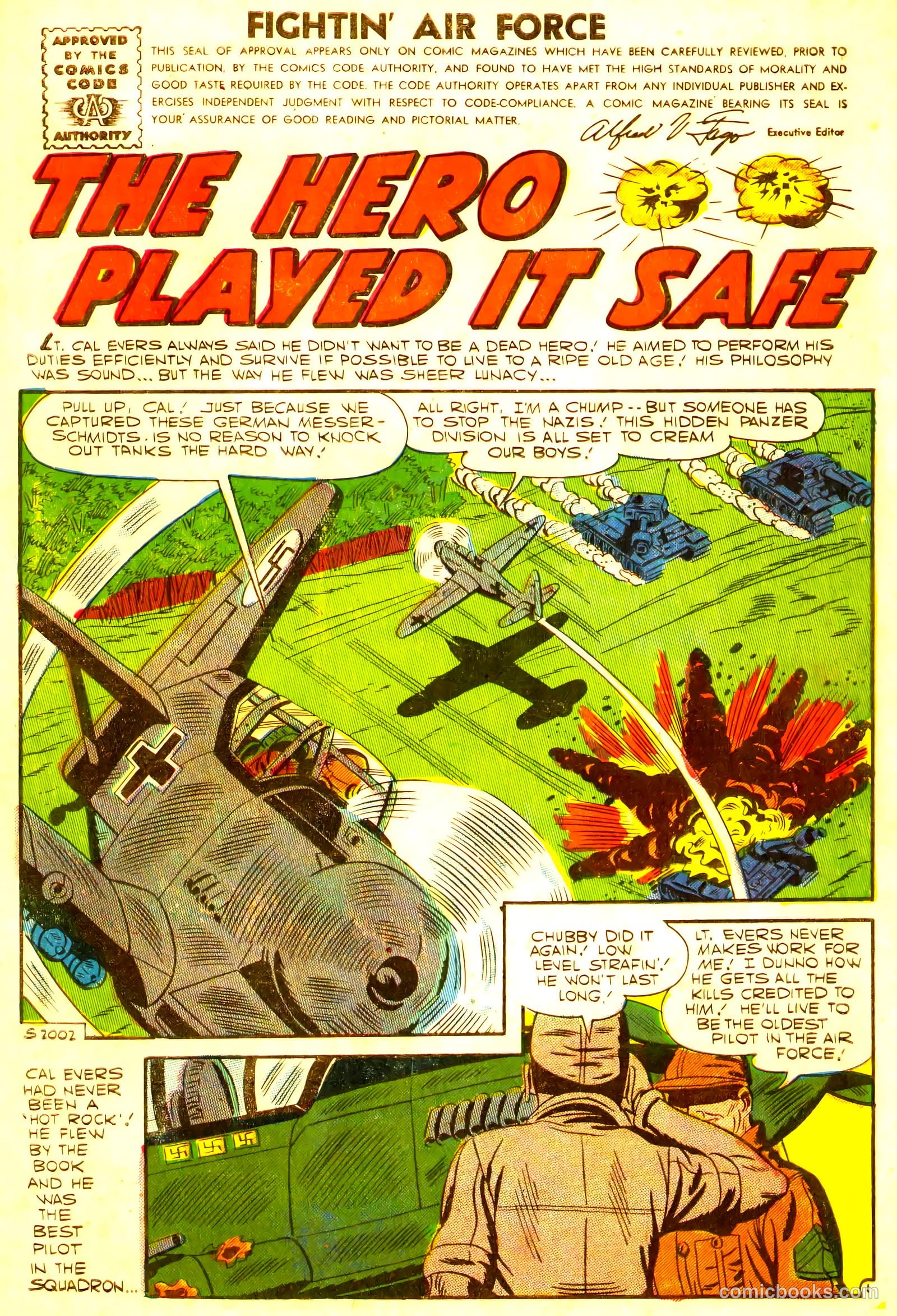Fightin' Air Force #8 (1957) — page 3 of 36