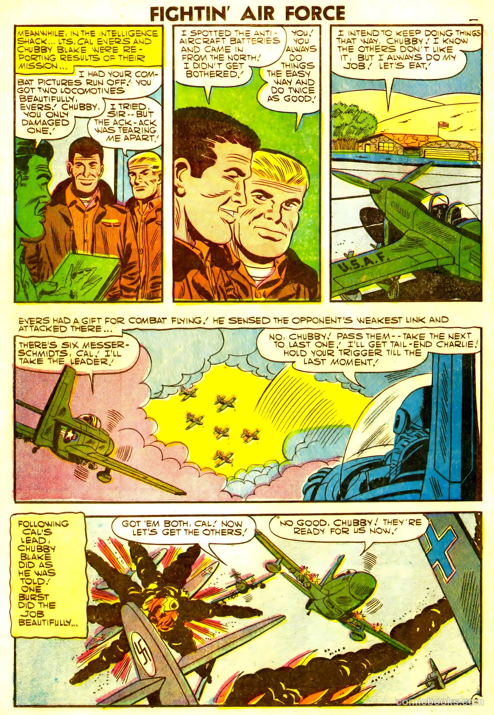 Fightin' Air Force #8 (1957) — page 4 of 36