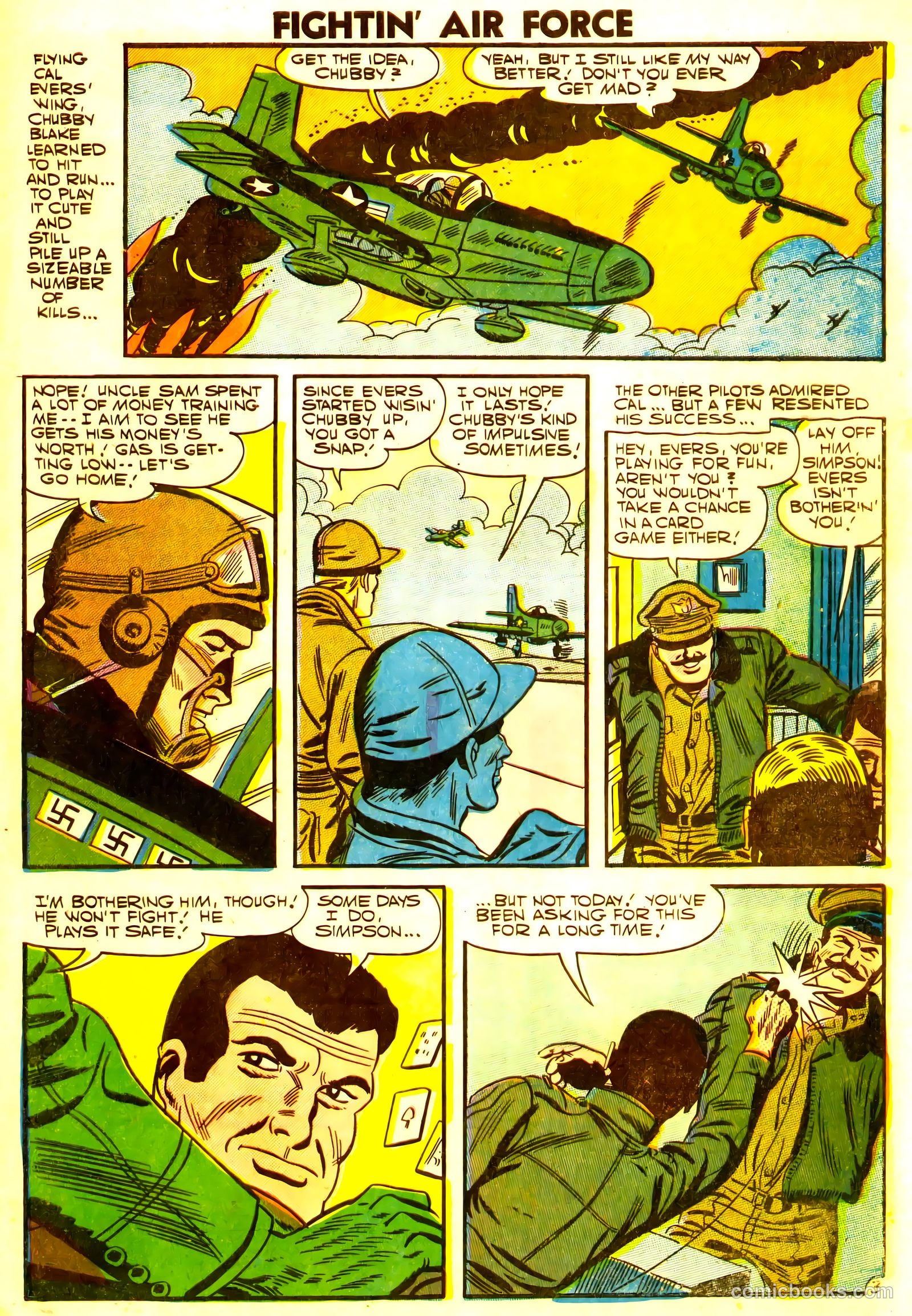 Fightin' Air Force #8 (1957) — page 5 of 36