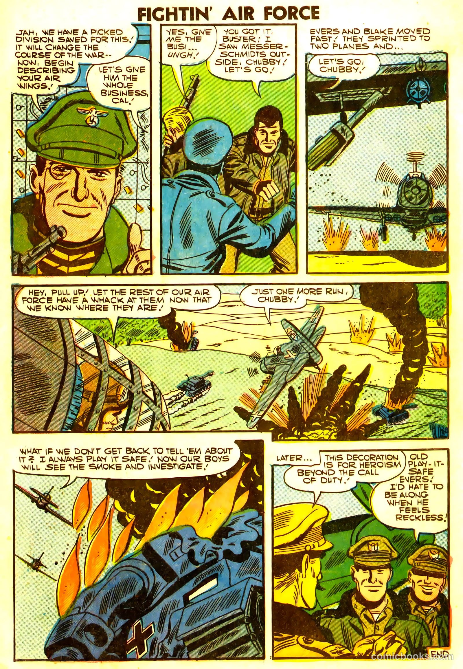 Fightin' Air Force #8 (1957) — page 9 of 36