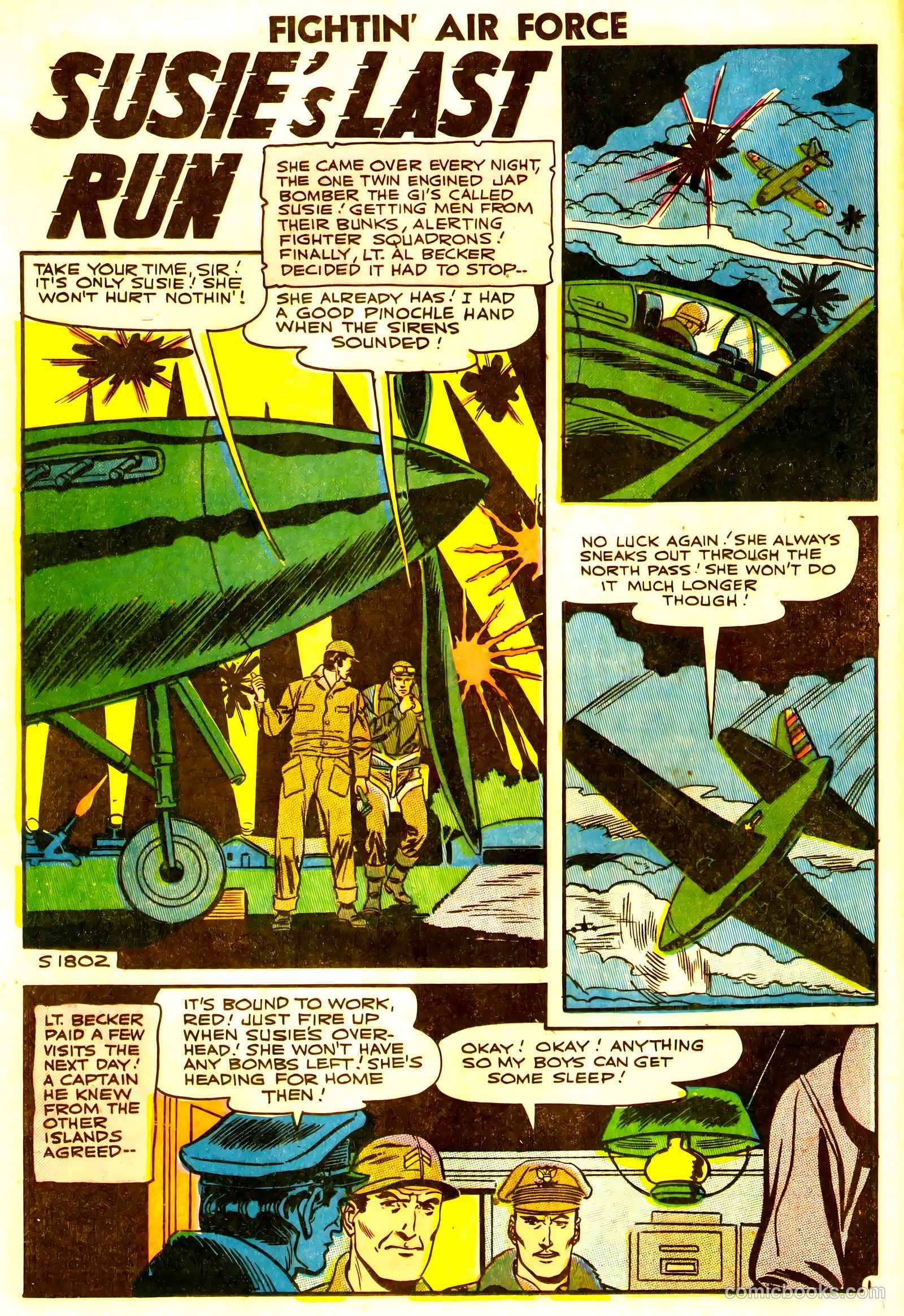Fightin' Air Force #8 (1957) — page 16 of 36