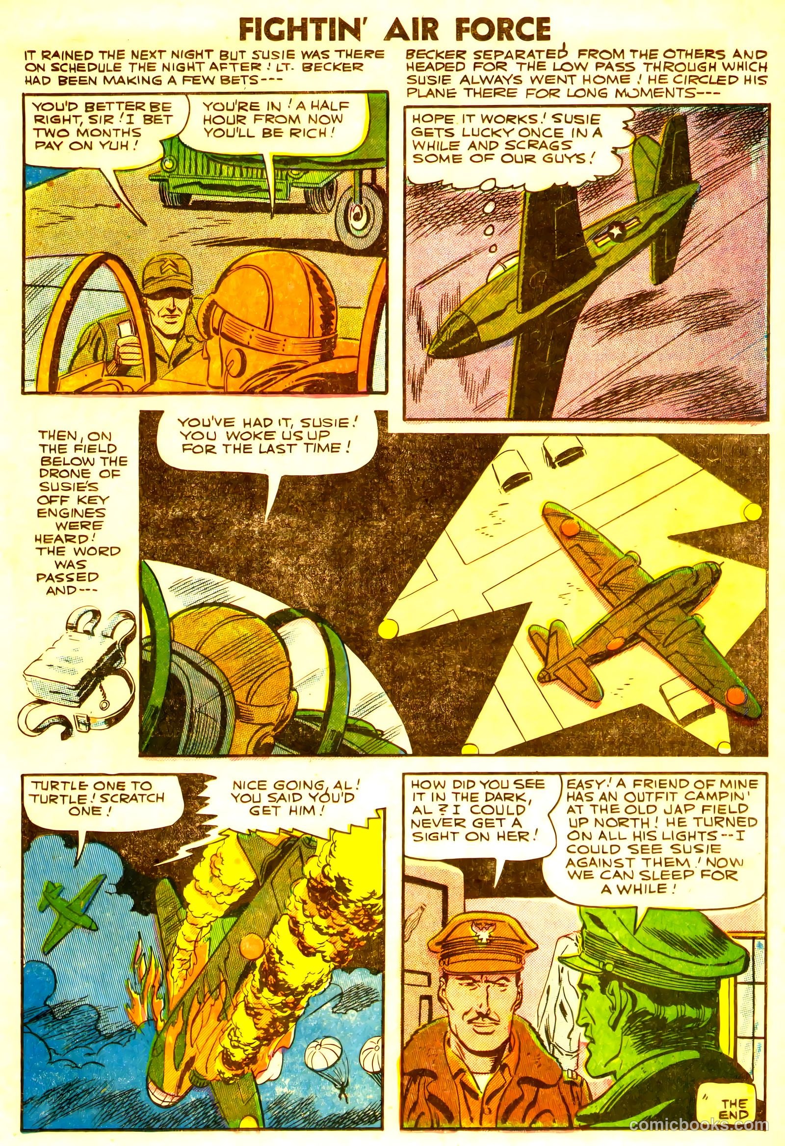 Fightin' Air Force #8 (1957) — page 17 of 36