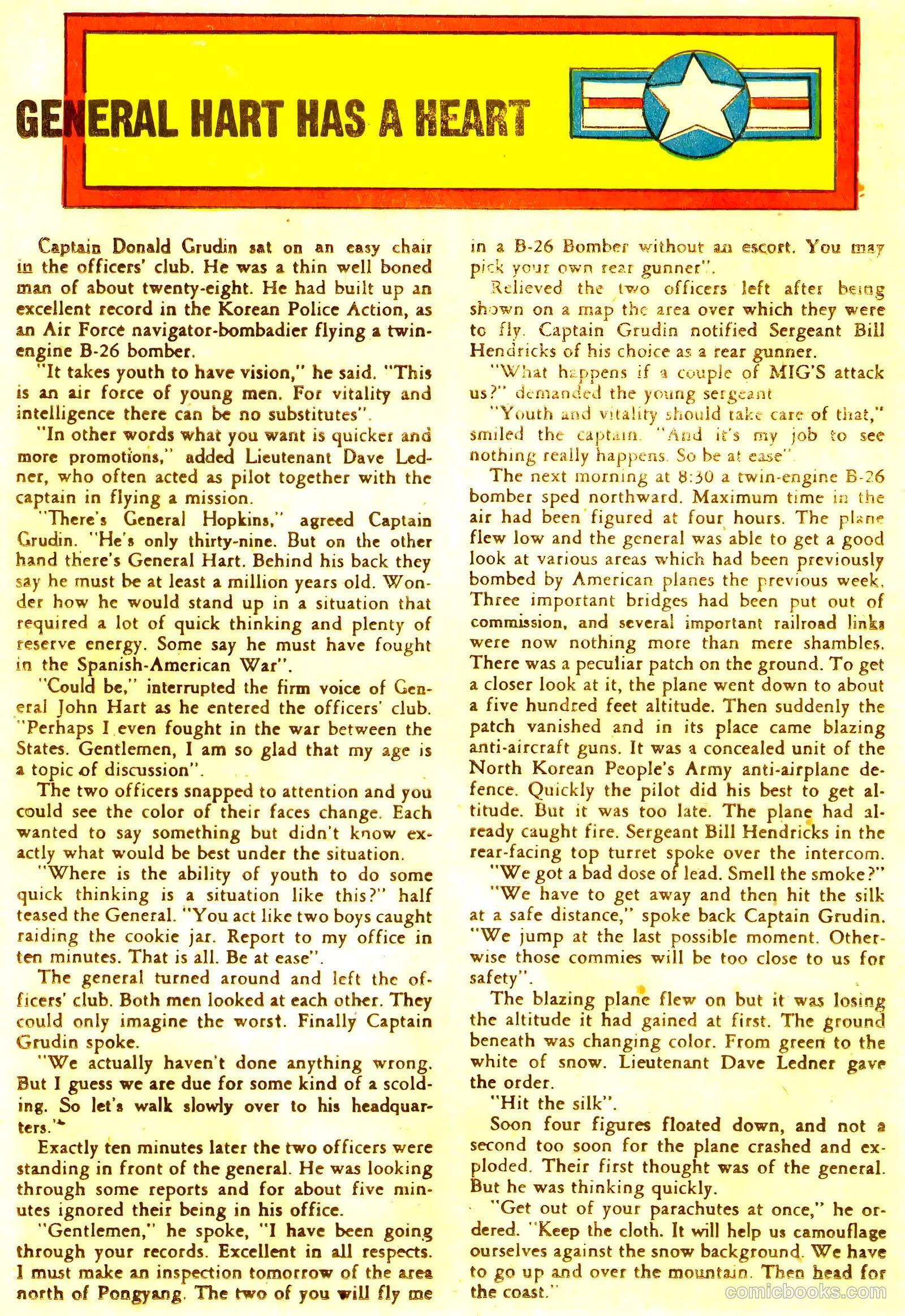 Fightin' Air Force #8 (1957) — page 18 of 36