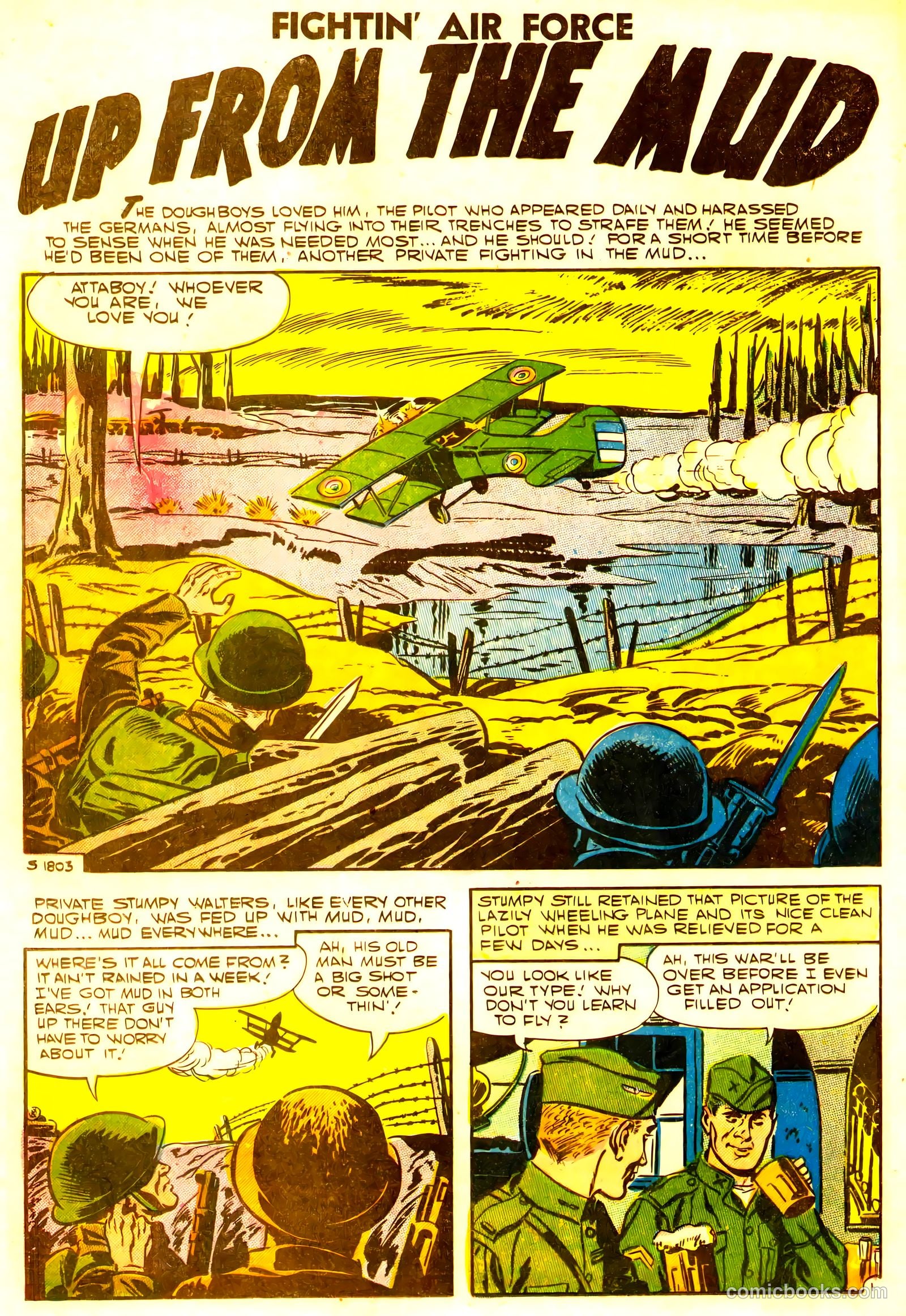 Fightin' Air Force #8 (1957) — page 20 of 36