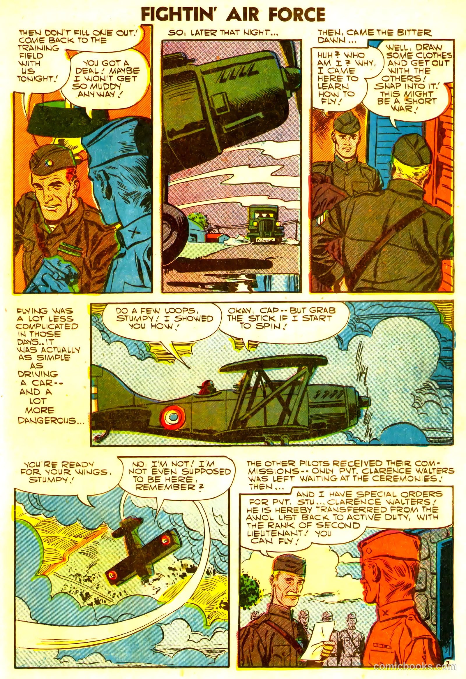 Fightin' Air Force #8 (1957) — page 21 of 36