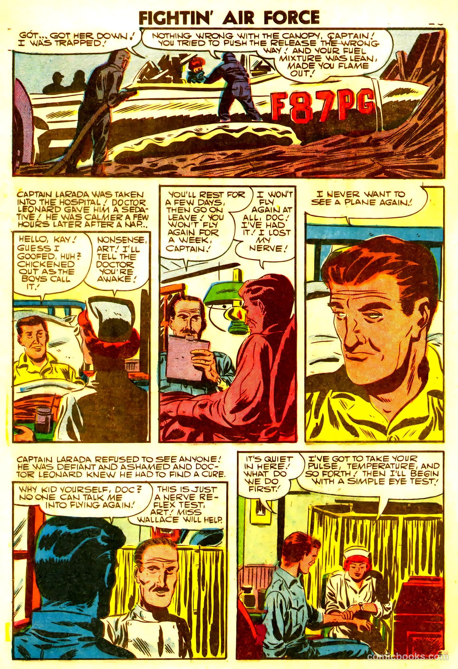 Fightin' Air Force #8 (1957) — page 28 of 36