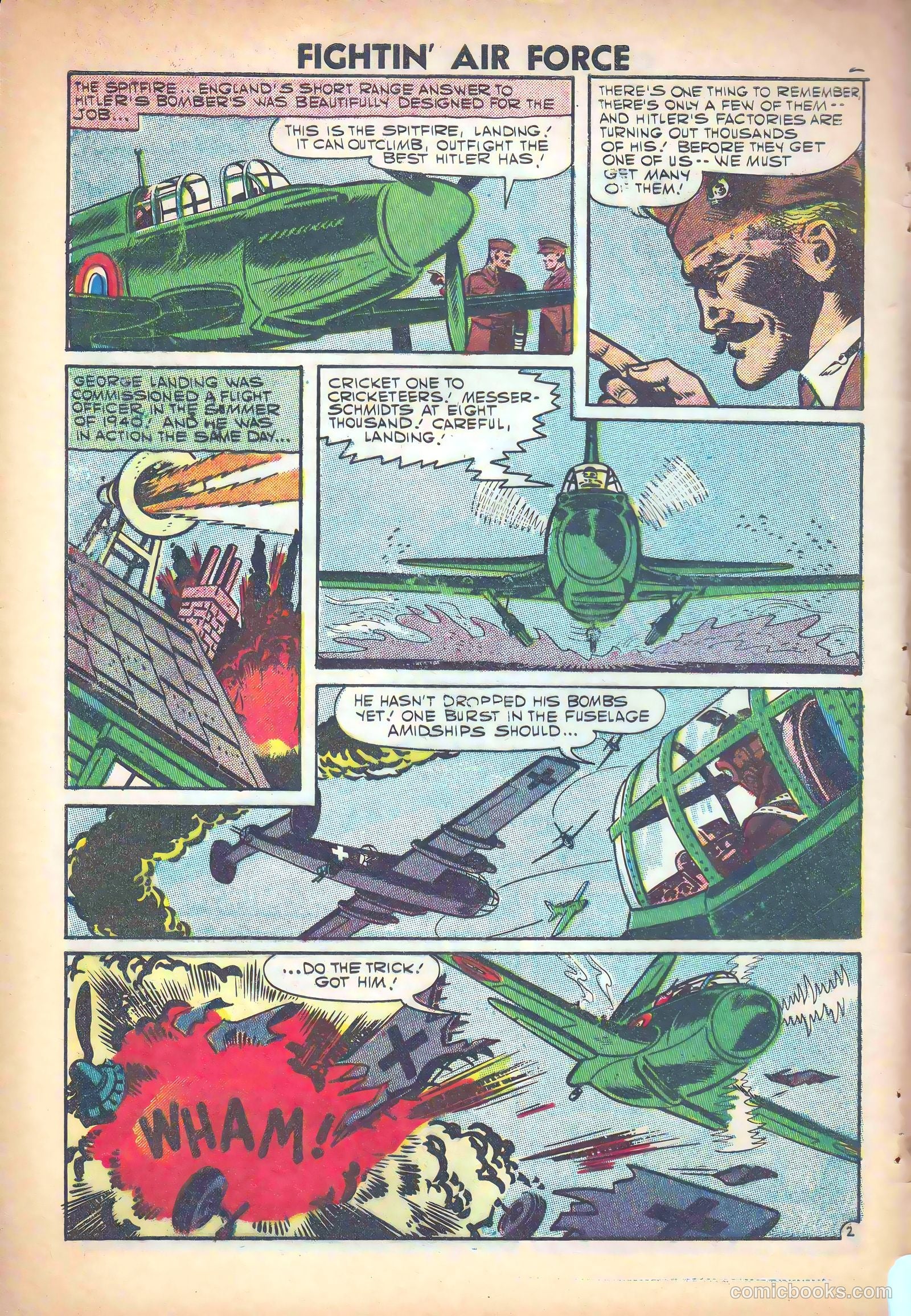 Fightin' Air Force #9 (1957) — page 4 of 37