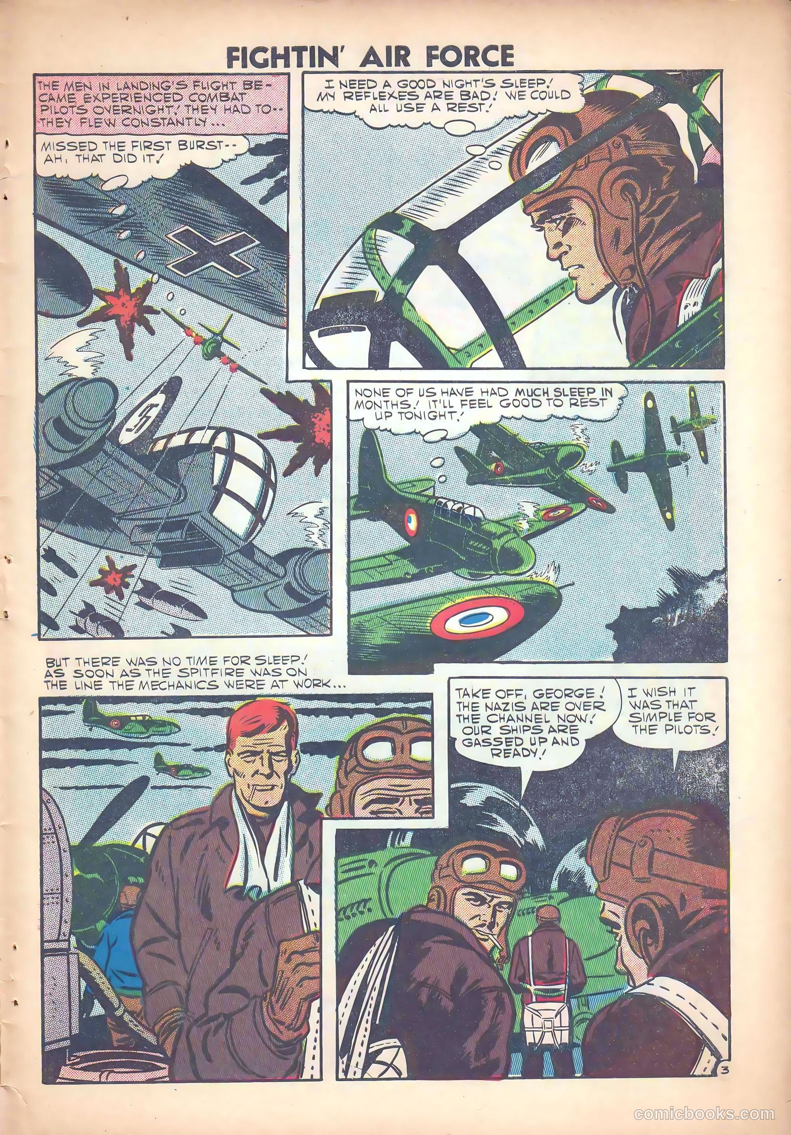Fightin' Air Force #9 (1957) — page 5 of 37