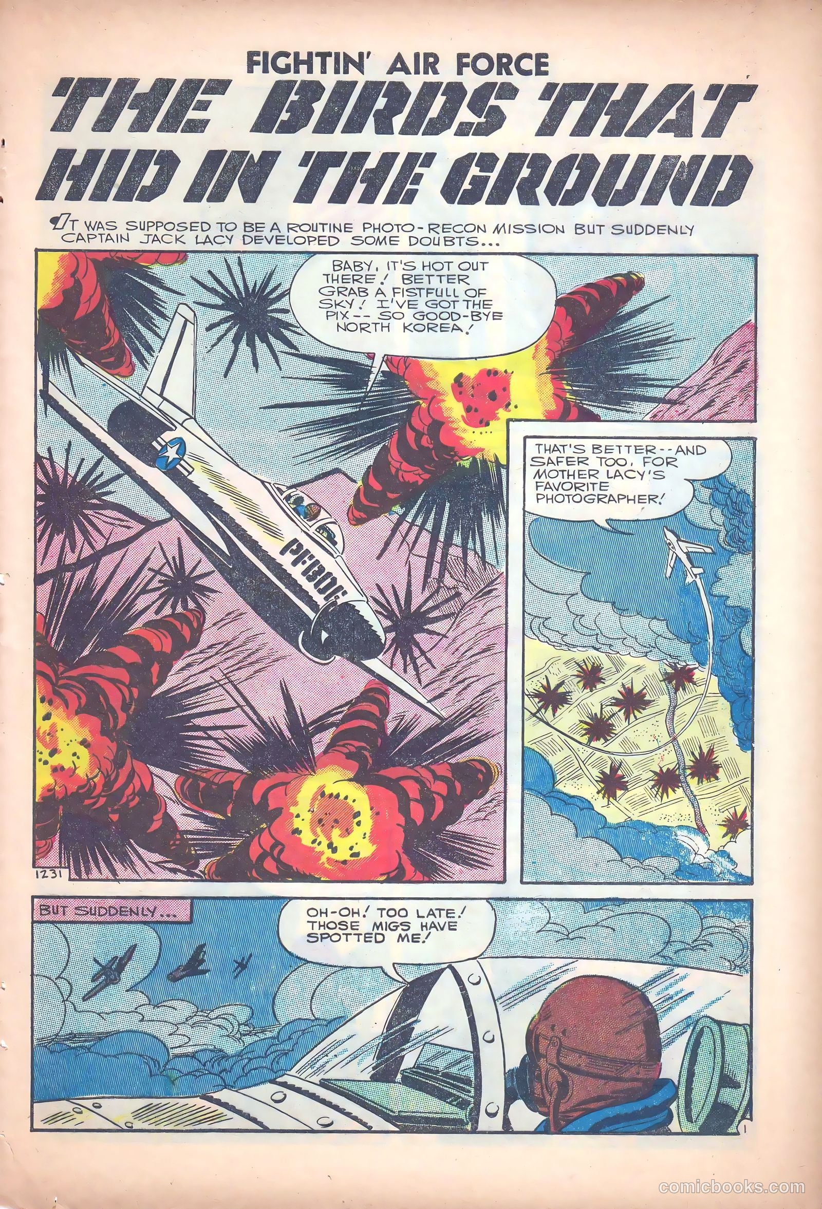 Fightin' Air Force #9 (1957) — page 9 of 37