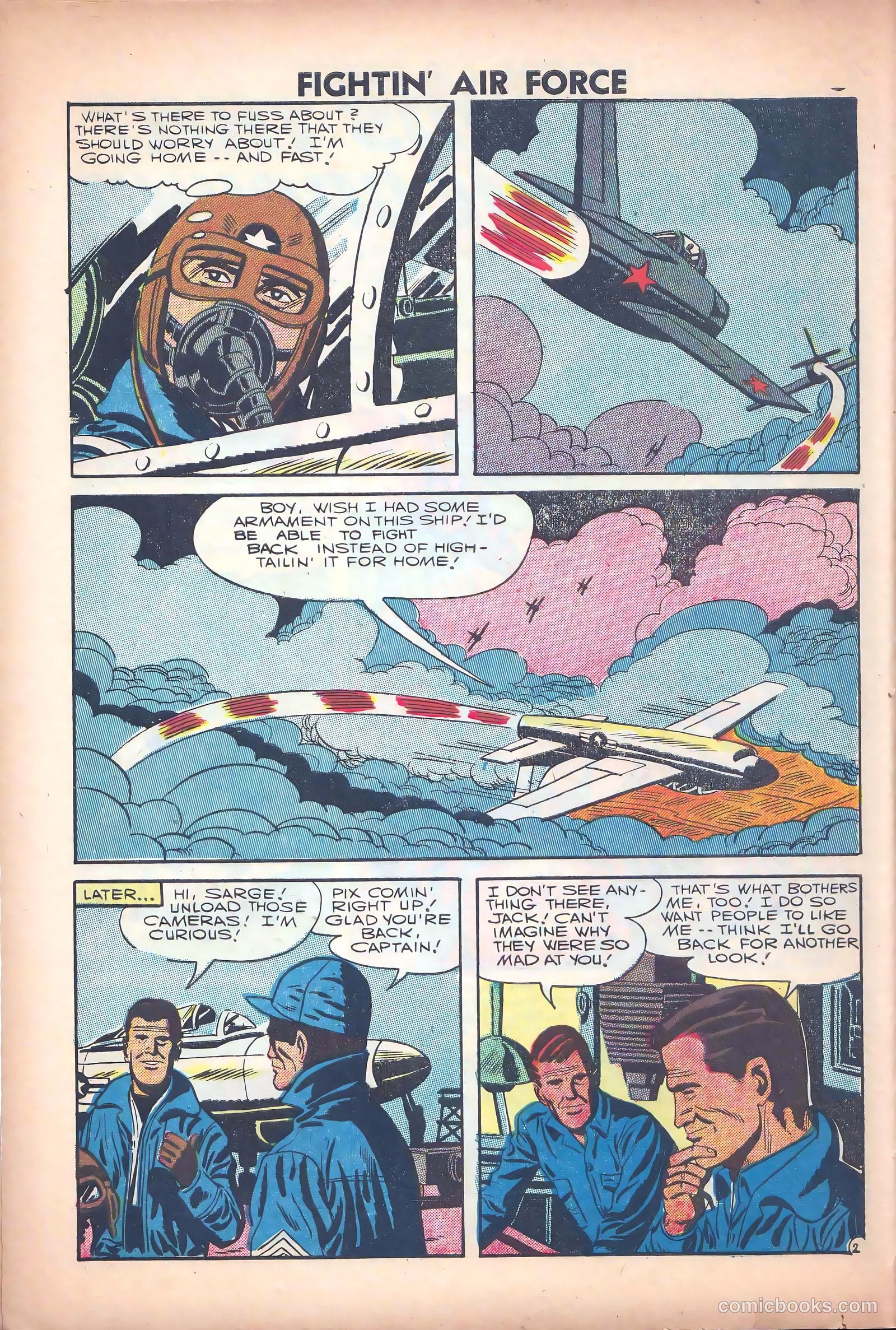 Fightin' Air Force #9 (1957) — page 10 of 37