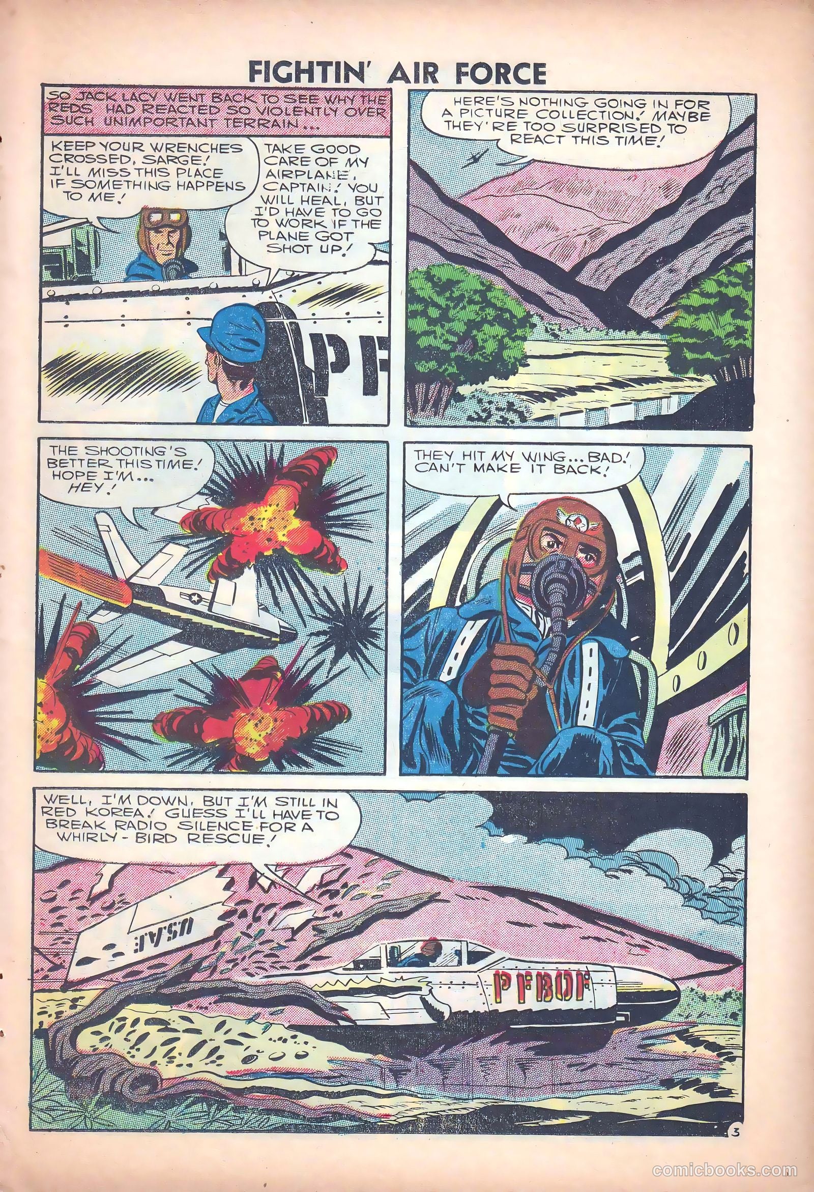 Fightin' Air Force #9 (1957) — page 11 of 37