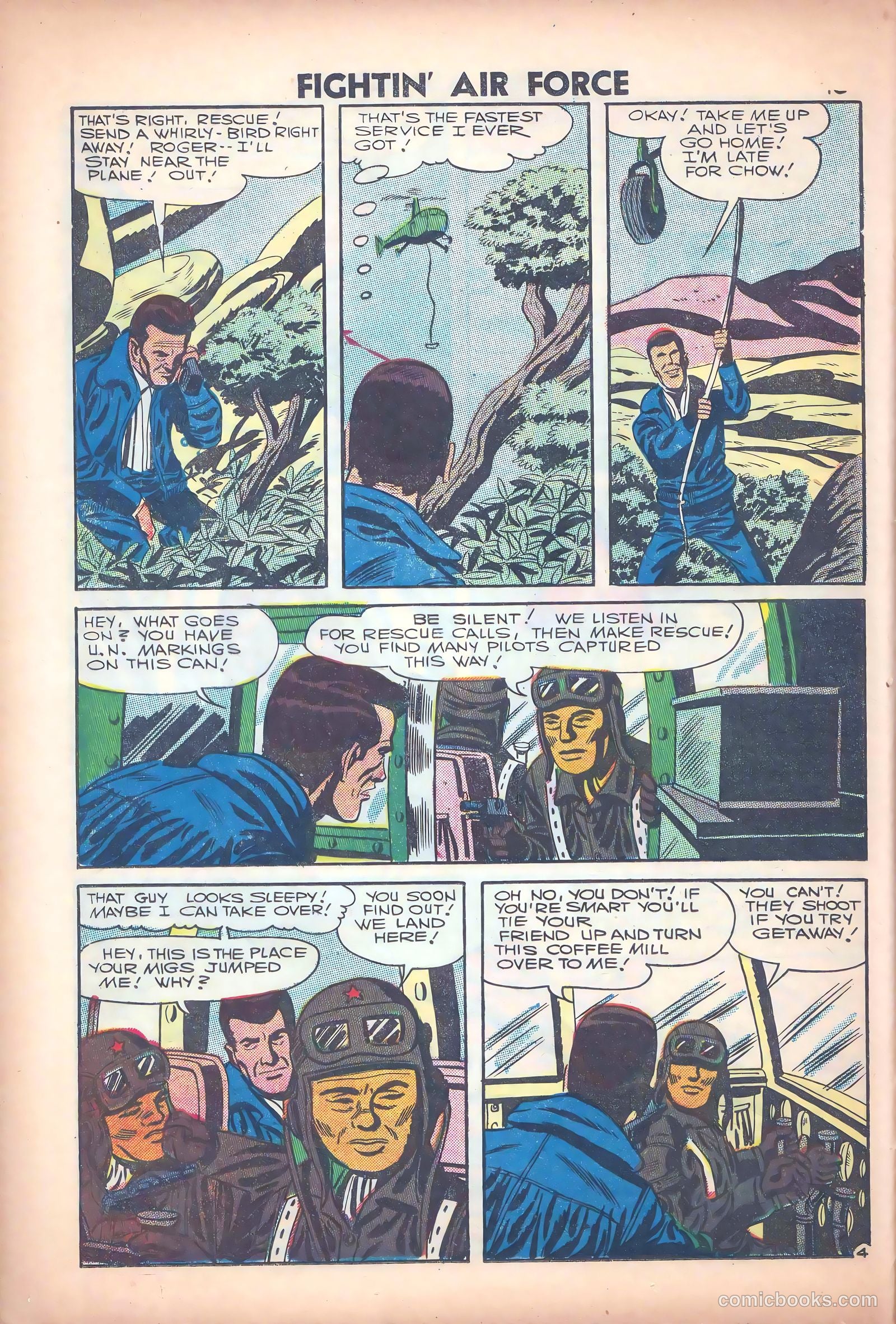 Fightin' Air Force #9 (1957) — page 12 of 37
