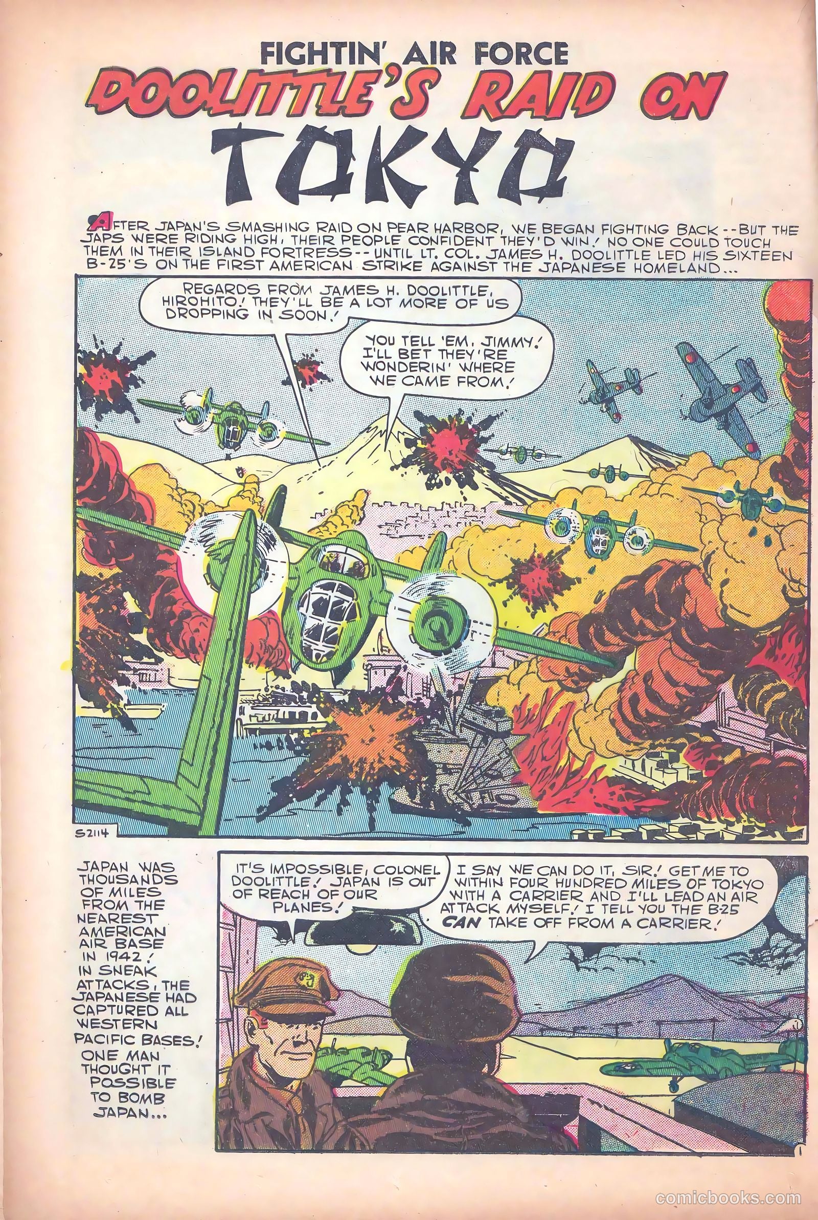 Fightin' Air Force #9 (1957) — page 20 of 37