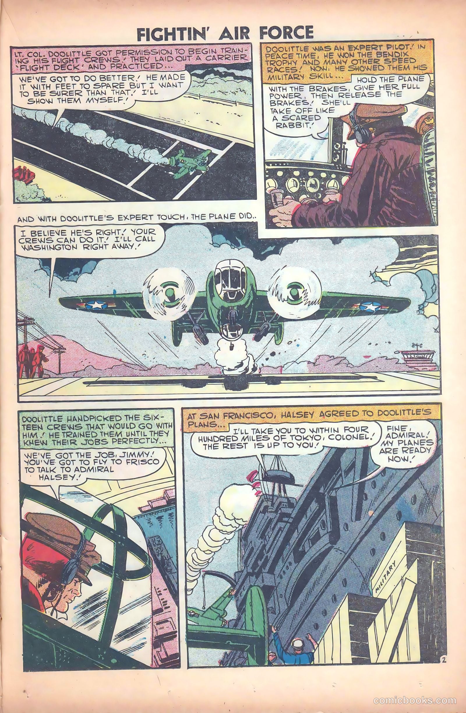 Fightin' Air Force #9 (1957) — page 21 of 37