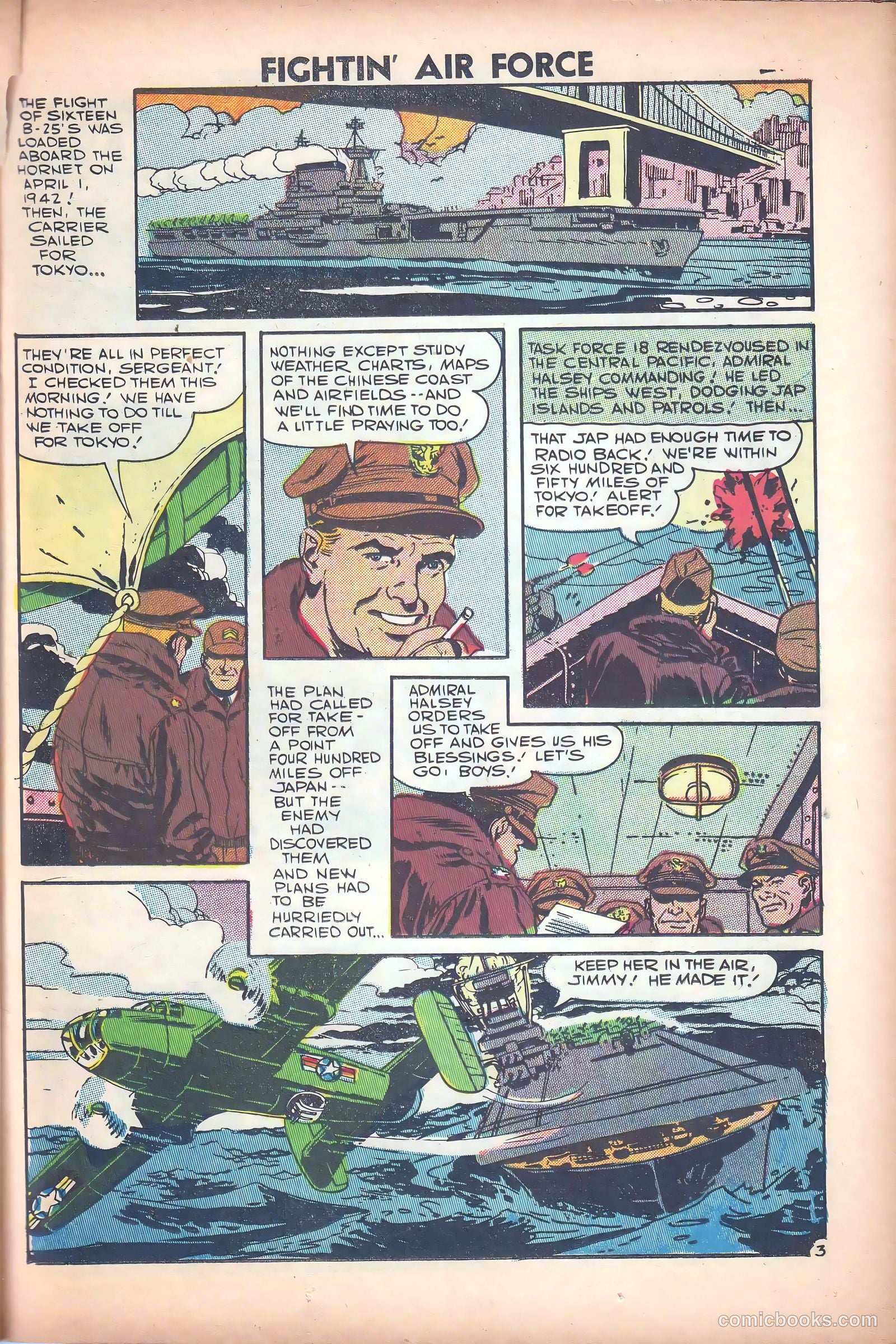 Fightin' Air Force #9 (1957) — page 23 of 37